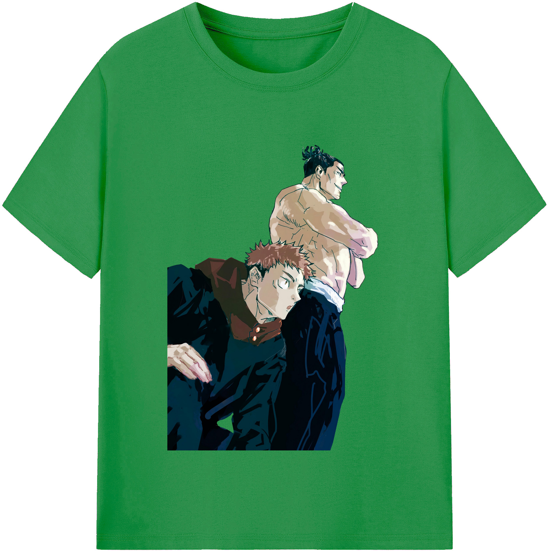 （画像用） 呪術廻戦 Jujutsu Kaisen レディースカジュアルプリントTシャツ（綿100％）