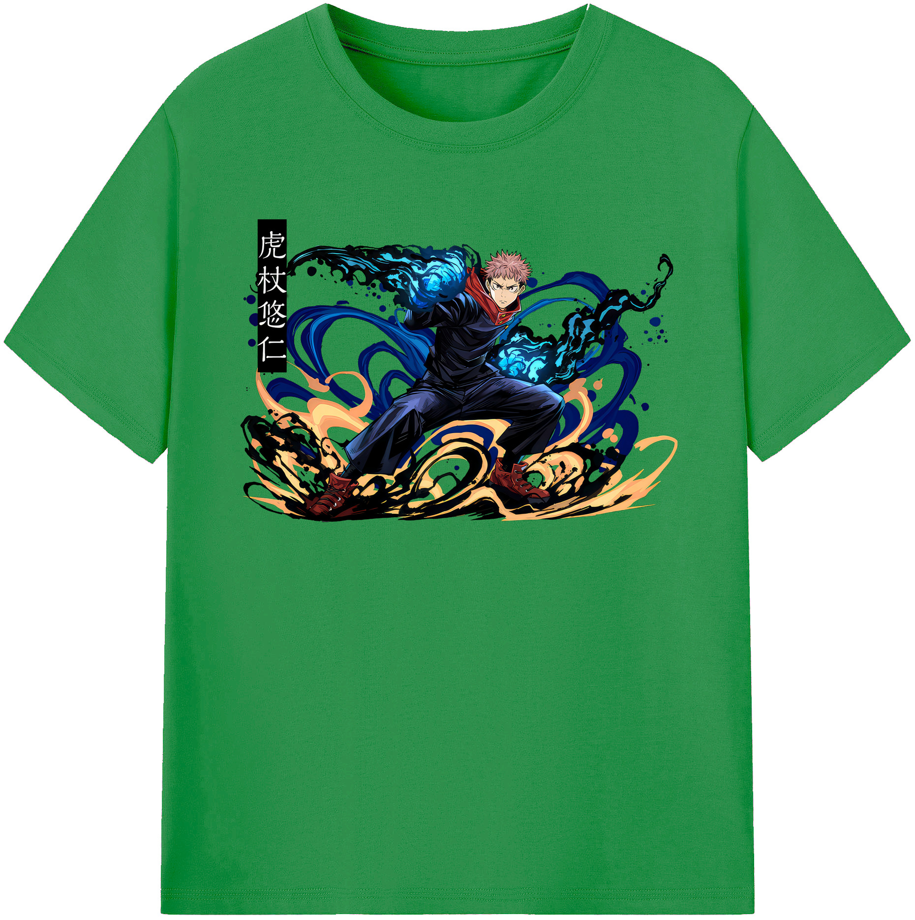 （画像用） 呪術廻戦 Jujutsu Kaisen レディースカジュアルプリントTシャツ（綿100％）