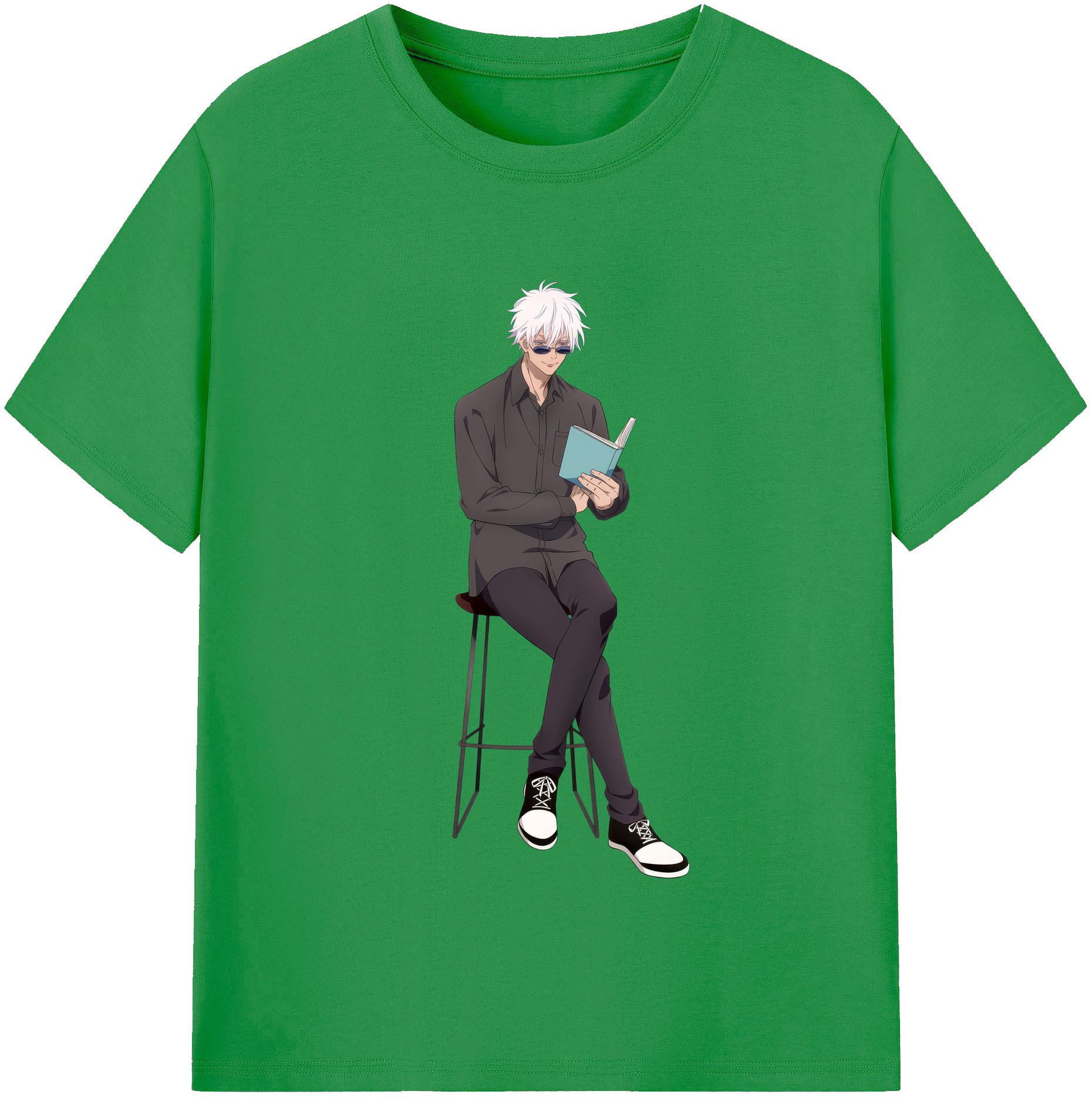 （画像用） 呪術廻戦 Jujutsu Kaisen レディースカジュアルプリントTシャツ（綿100％）