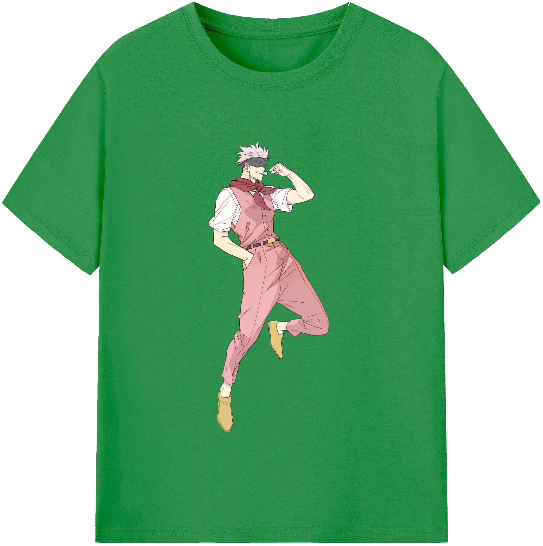 （画像用） 呪術廻戦 Jujutsu Kaisen レディースカジュアルプリントTシャツ（綿100％）