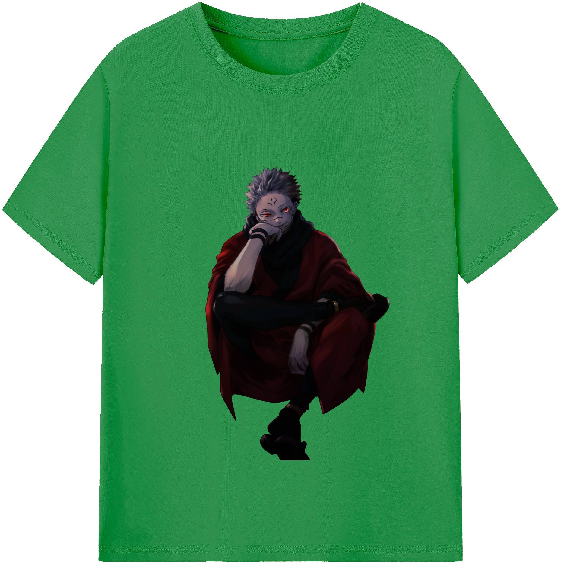 （画像用） 呪術廻戦 Jujutsu Kaisen レディースカジュアルプリントTシャツ（綿100％）