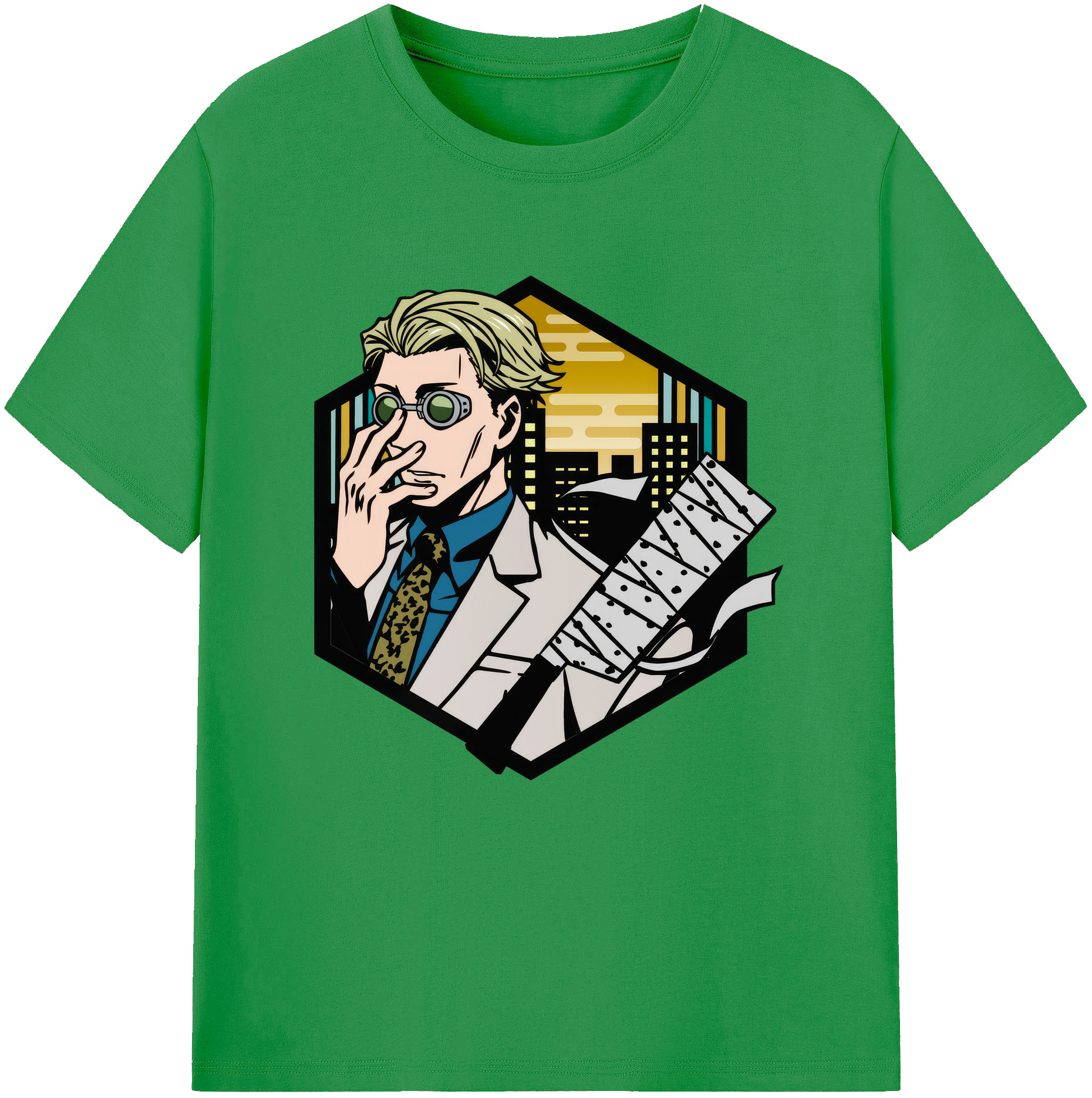（画像用） 呪術廻戦 Jujutsu Kaisen レディースカジュアルプリントTシャツ（綿100％）