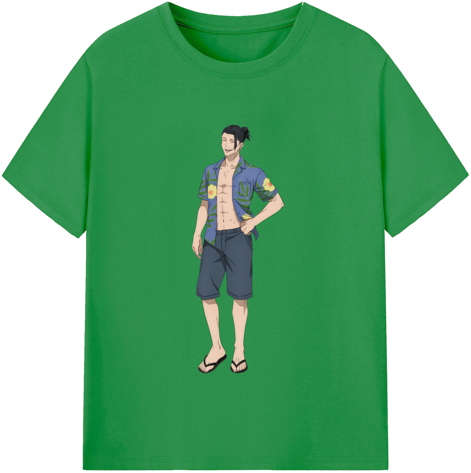 （画像用） 呪術廻戦 Jujutsu Kaisen レディースカジュアルプリントTシャツ（綿100％）
