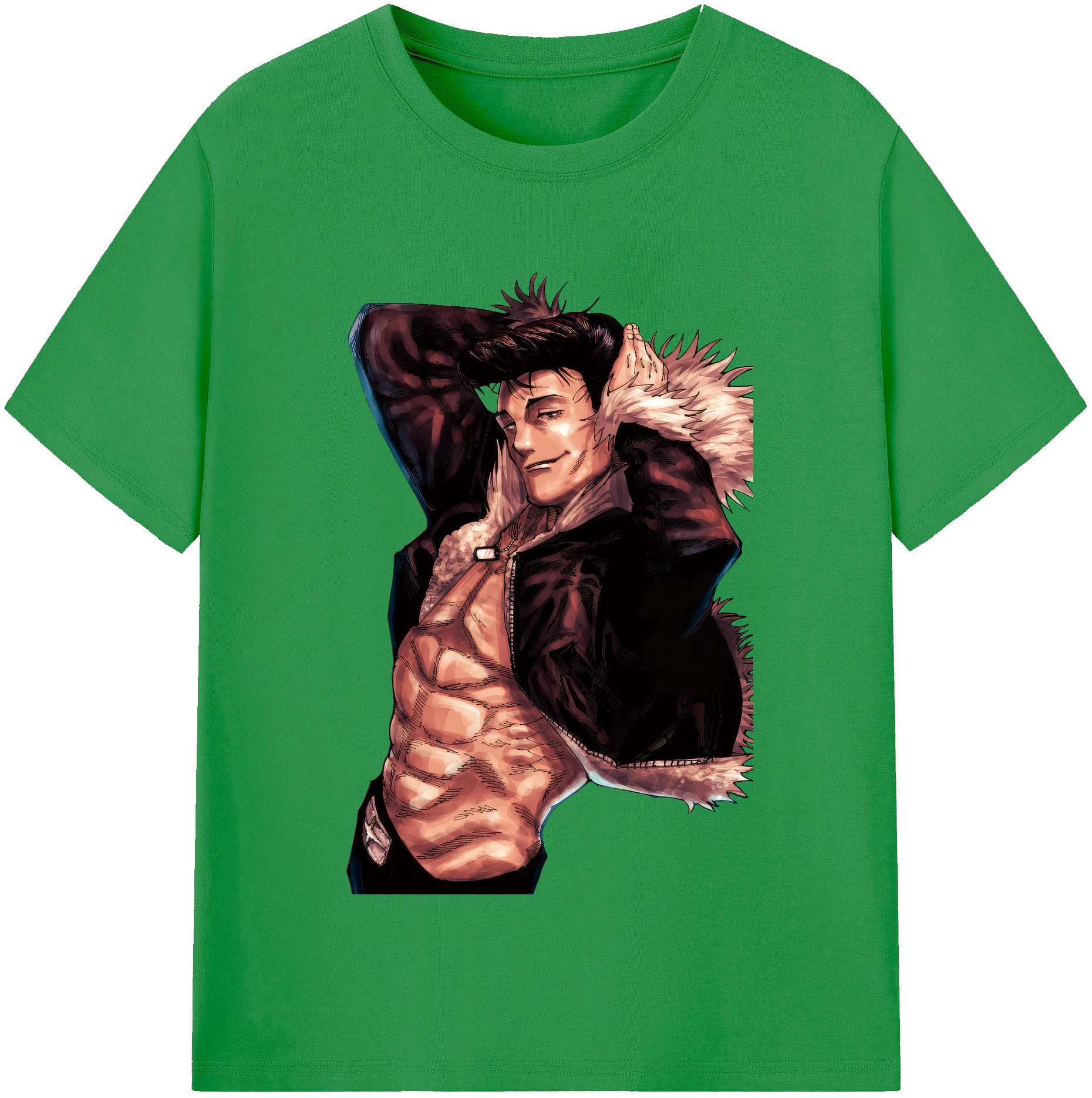 （画像用） 呪術廻戦 Jujutsu Kaisen レディースカジュアルプリントTシャツ（綿100％）