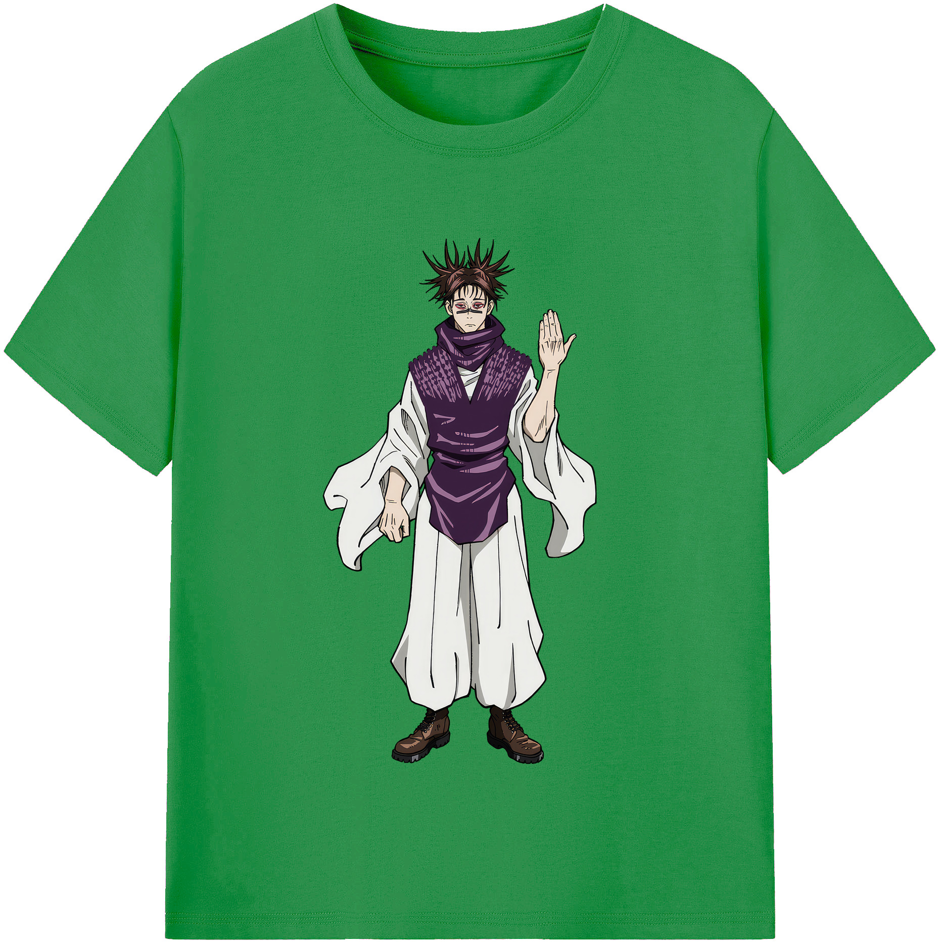 （画像用） 呪術廻戦 Jujutsu Kaisen レディースカジュアルプリントTシャツ（綿100％）