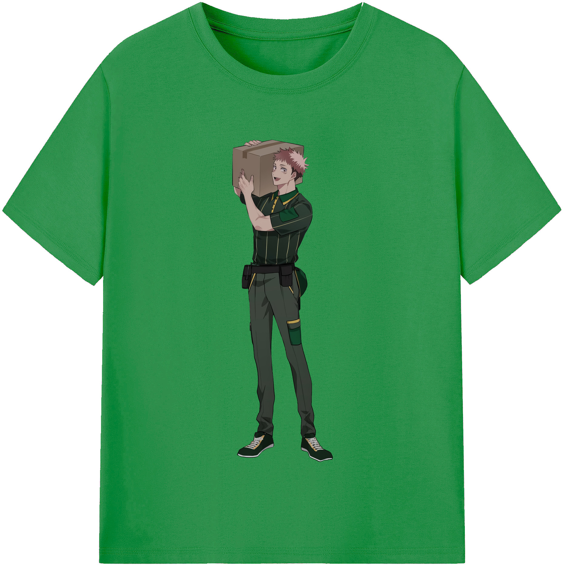 （画像用） 呪術廻戦 Jujutsu Kaisen レディースカジュアルプリントTシャツ（綿100％）