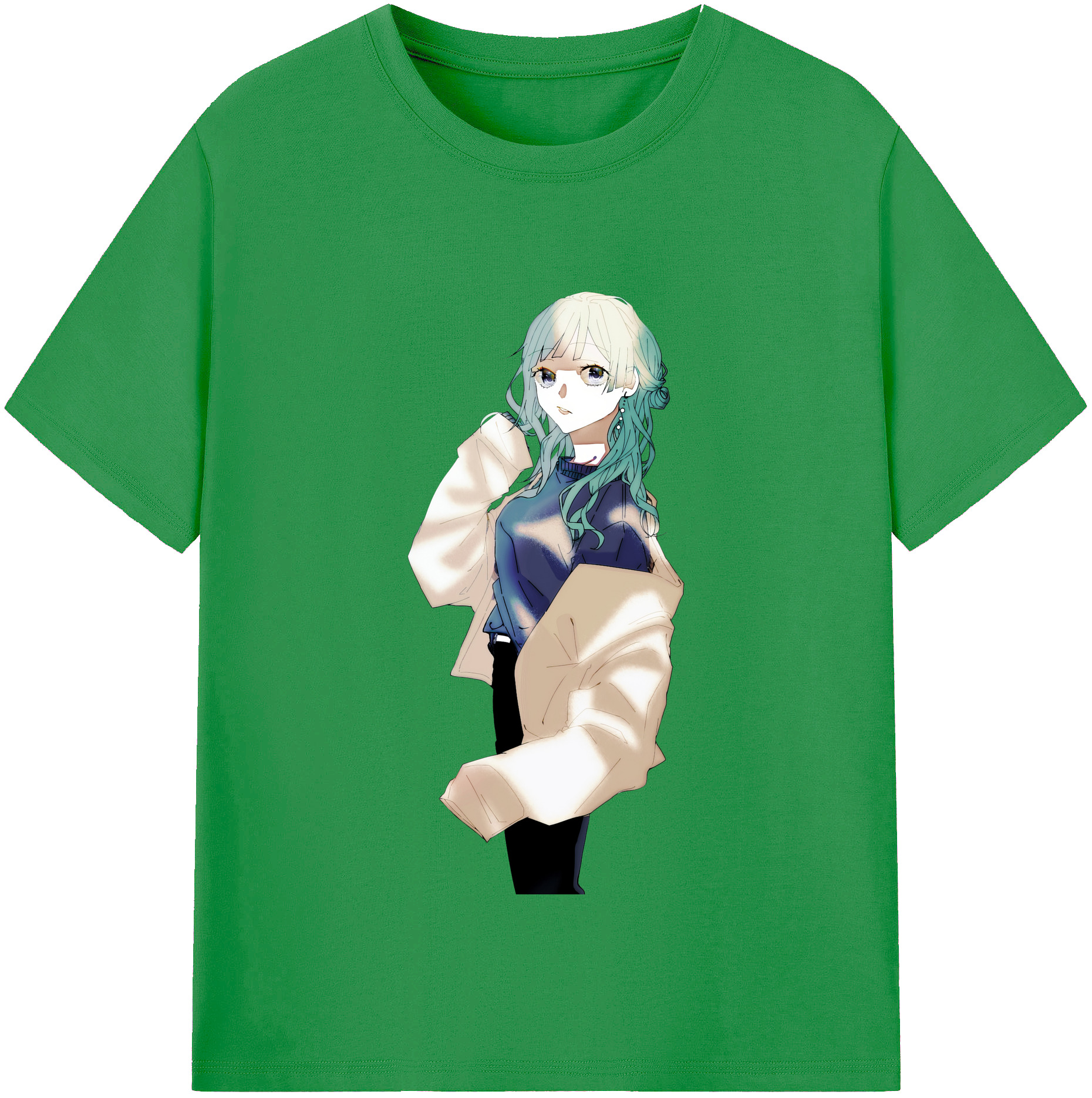 （画像用） 呪術廻戦 Jujutsu Kaisen レディースカジュアルプリントTシャツ（綿100％）