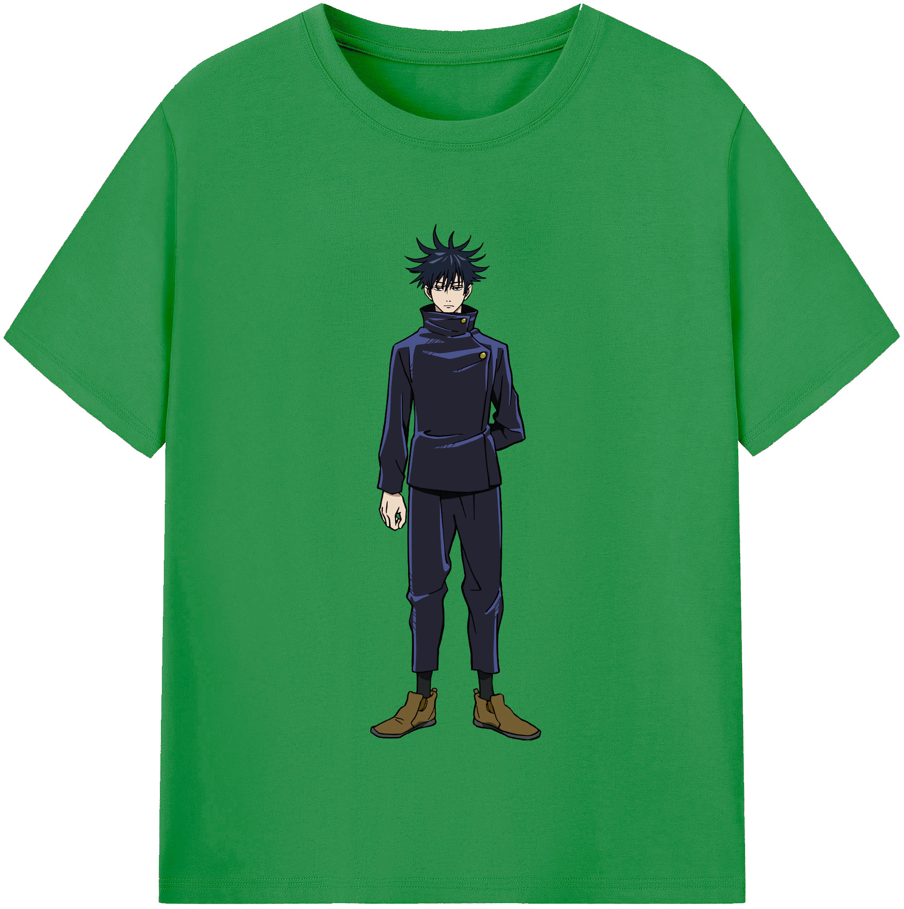 （画像用） 呪術廻戦 Jujutsu Kaisen レディースカジュアルプリントTシャツ（綿100％）
