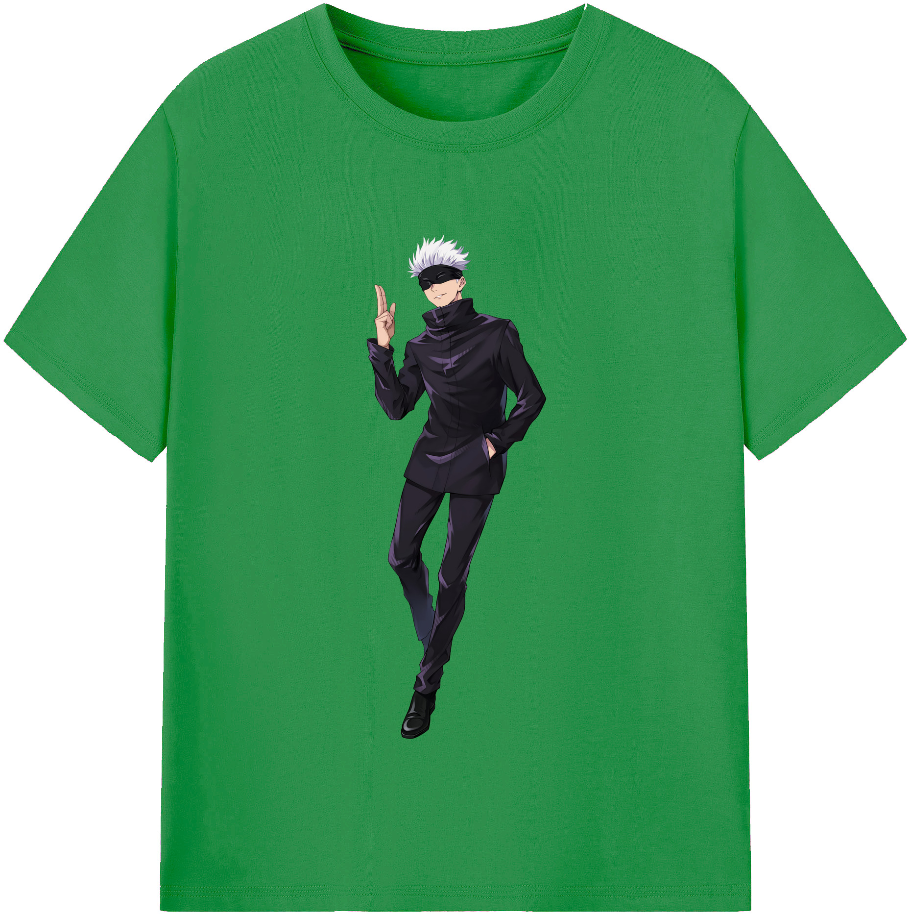 （画像用） 呪術廻戦 Jujutsu Kaisen レディースカジュアルプリントTシャツ（綿100％）