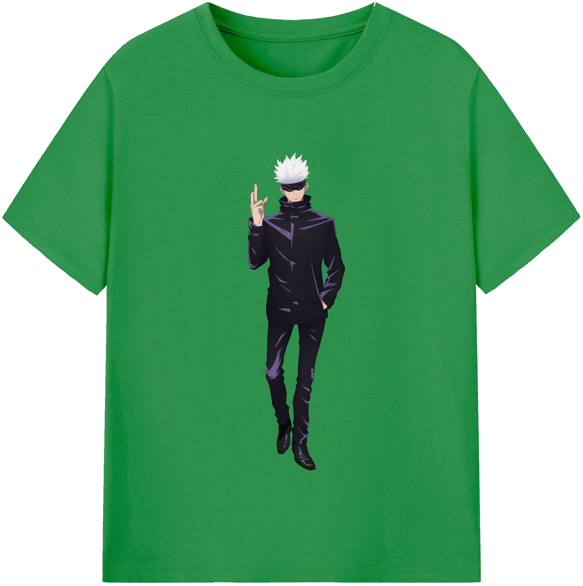 （画像用） 呪術廻戦 Jujutsu Kaisen レディースカジュアルプリントTシャツ（綿100％）