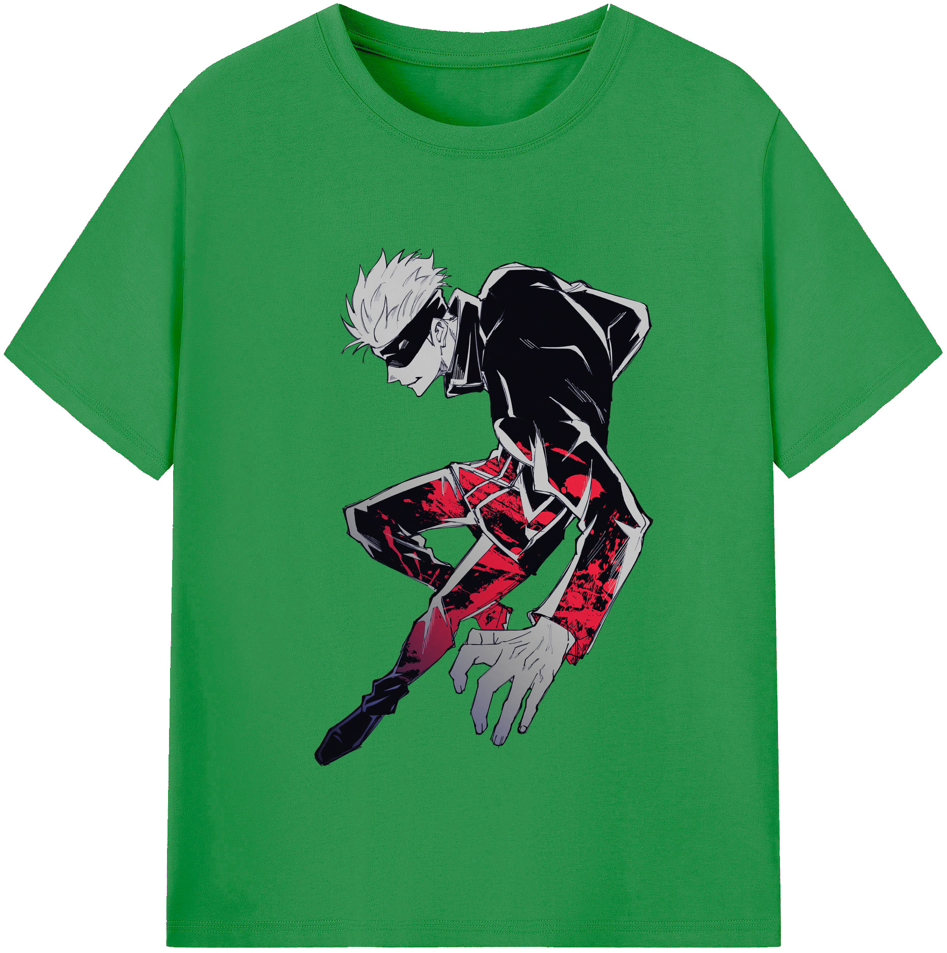 （画像用） 呪術廻戦 Jujutsu Kaisen レディースカジュアルプリントTシャツ（綿100％）