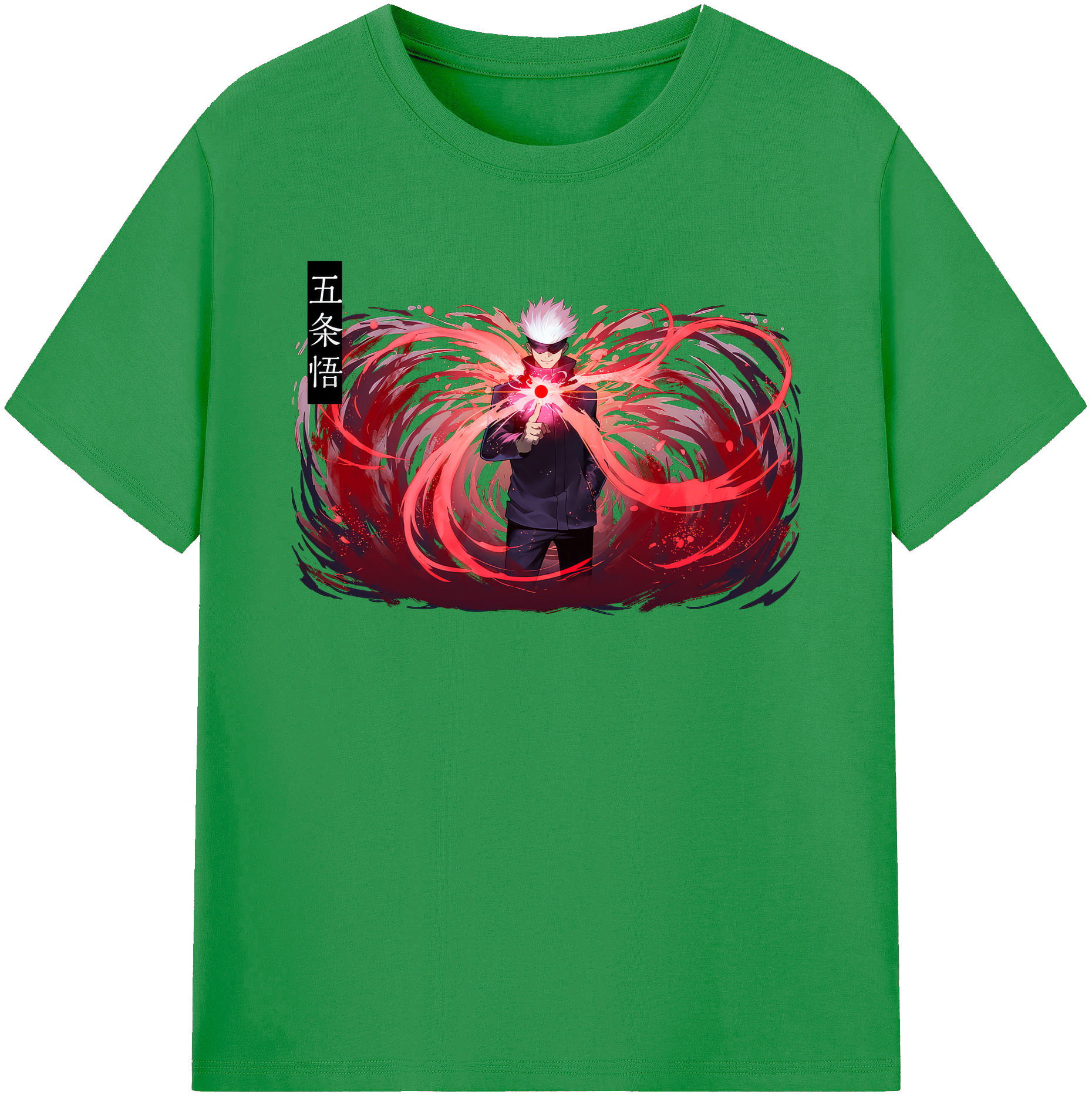 （画像用） 呪術廻戦 Jujutsu Kaisen レディースカジュアルプリントTシャツ（綿100％）