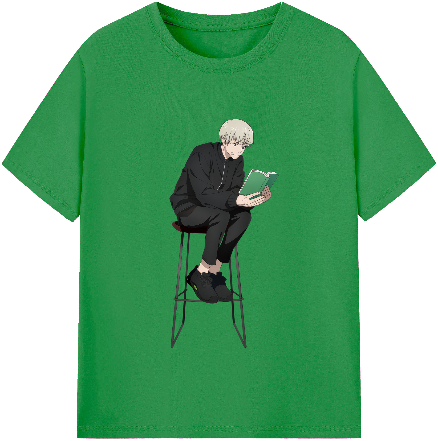 （画像用） 呪術廻戦 Jujutsu Kaisen レディースカジュアルプリントTシャツ（綿100％）