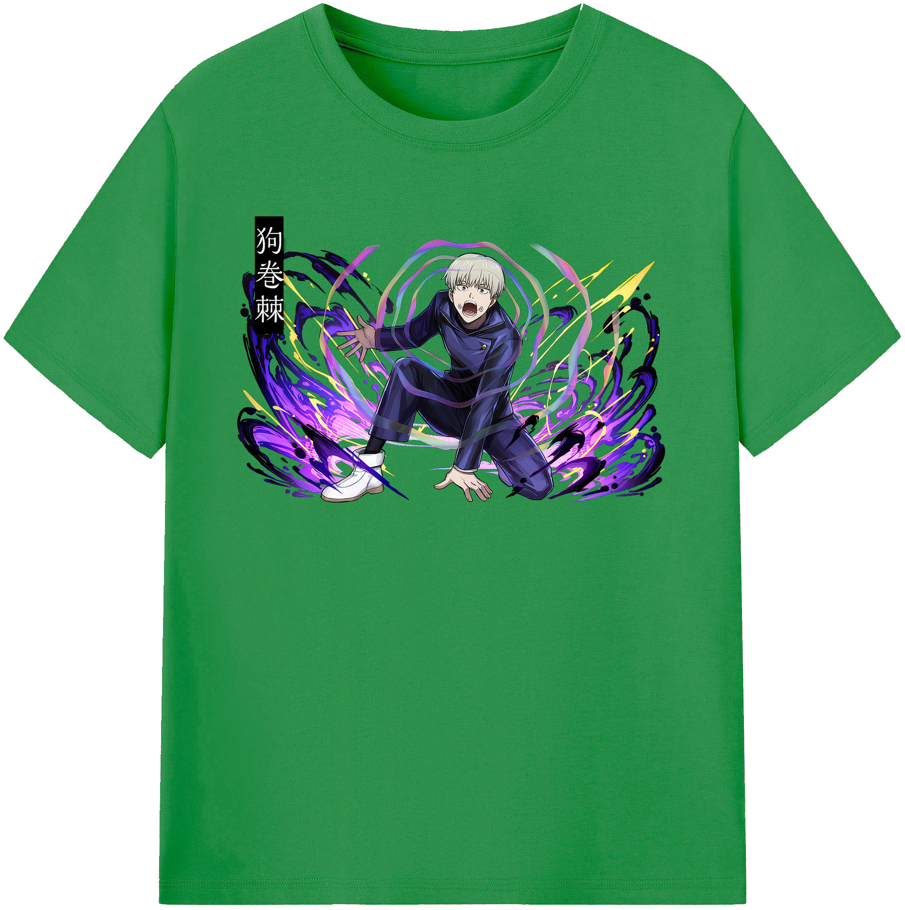 （画像用） 呪術廻戦 Jujutsu Kaisen レディースカジュアルプリントTシャツ（綿100％）
