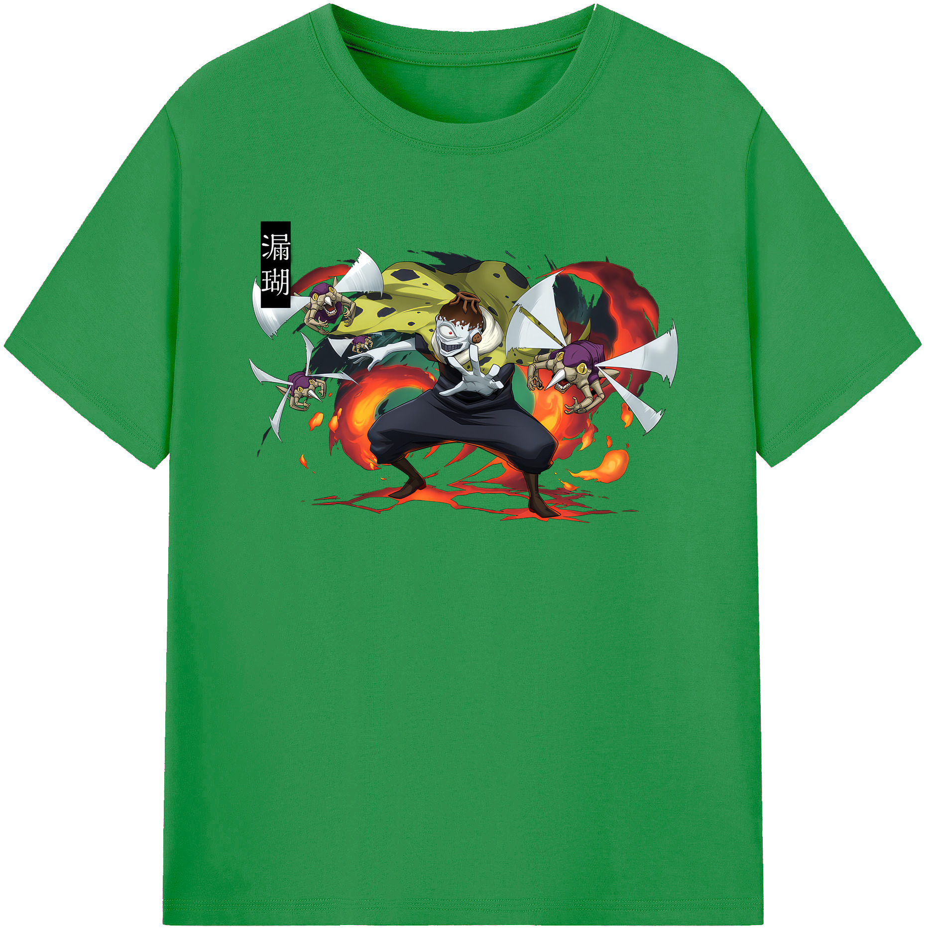 （画像用） 呪術廻戦 Jujutsu Kaisen レディースカジュアルプリントTシャツ（綿100％）