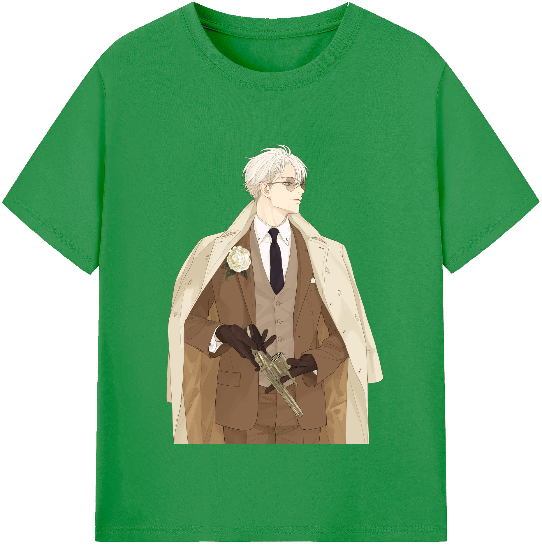 （画像用） 呪術廻戦 Jujutsu Kaisen レディースカジュアルプリントTシャツ（綿100％）
