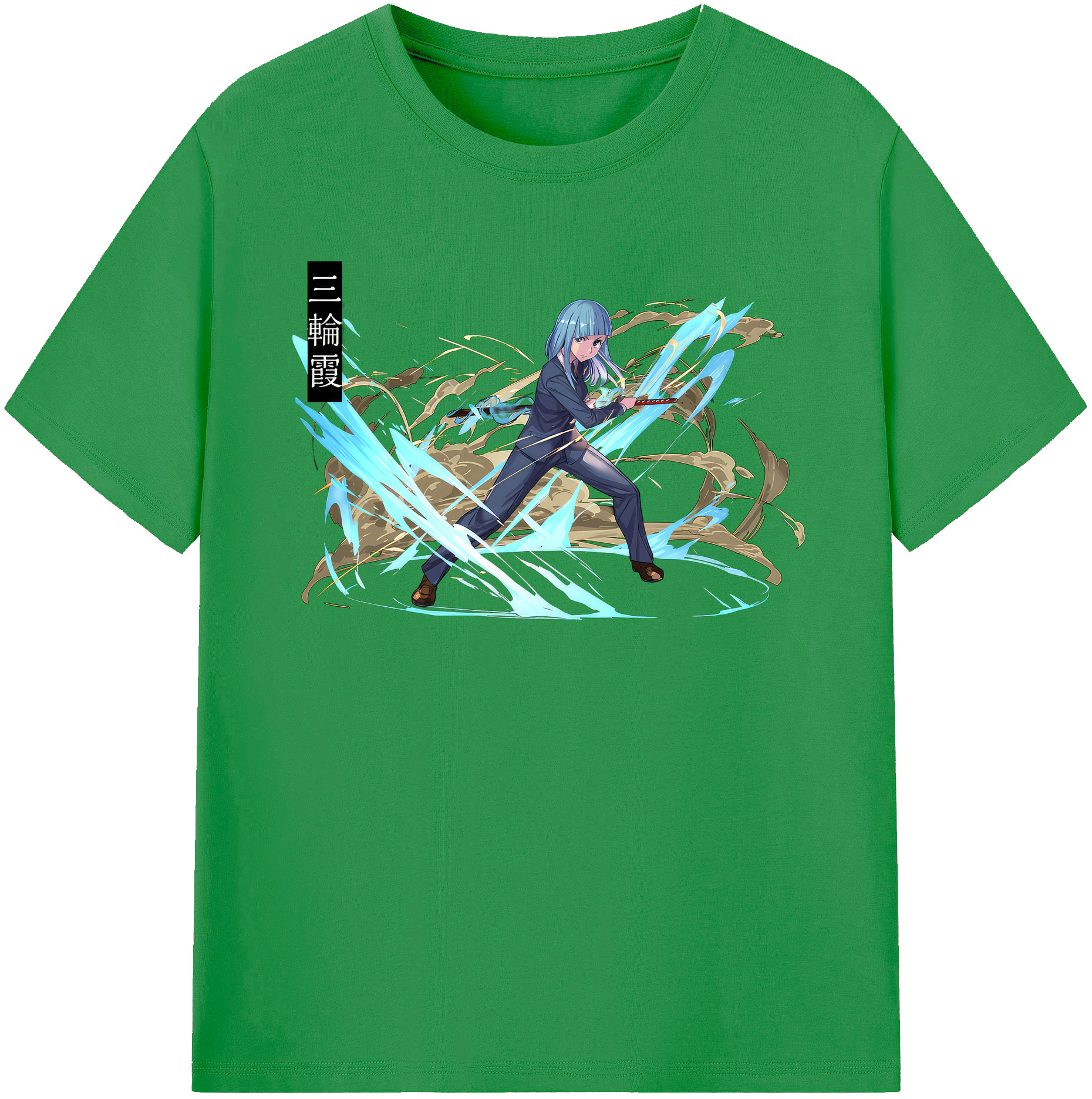（画像用） 呪術廻戦 Jujutsu Kaisen レディースカジュアルプリントTシャツ（綿100％）