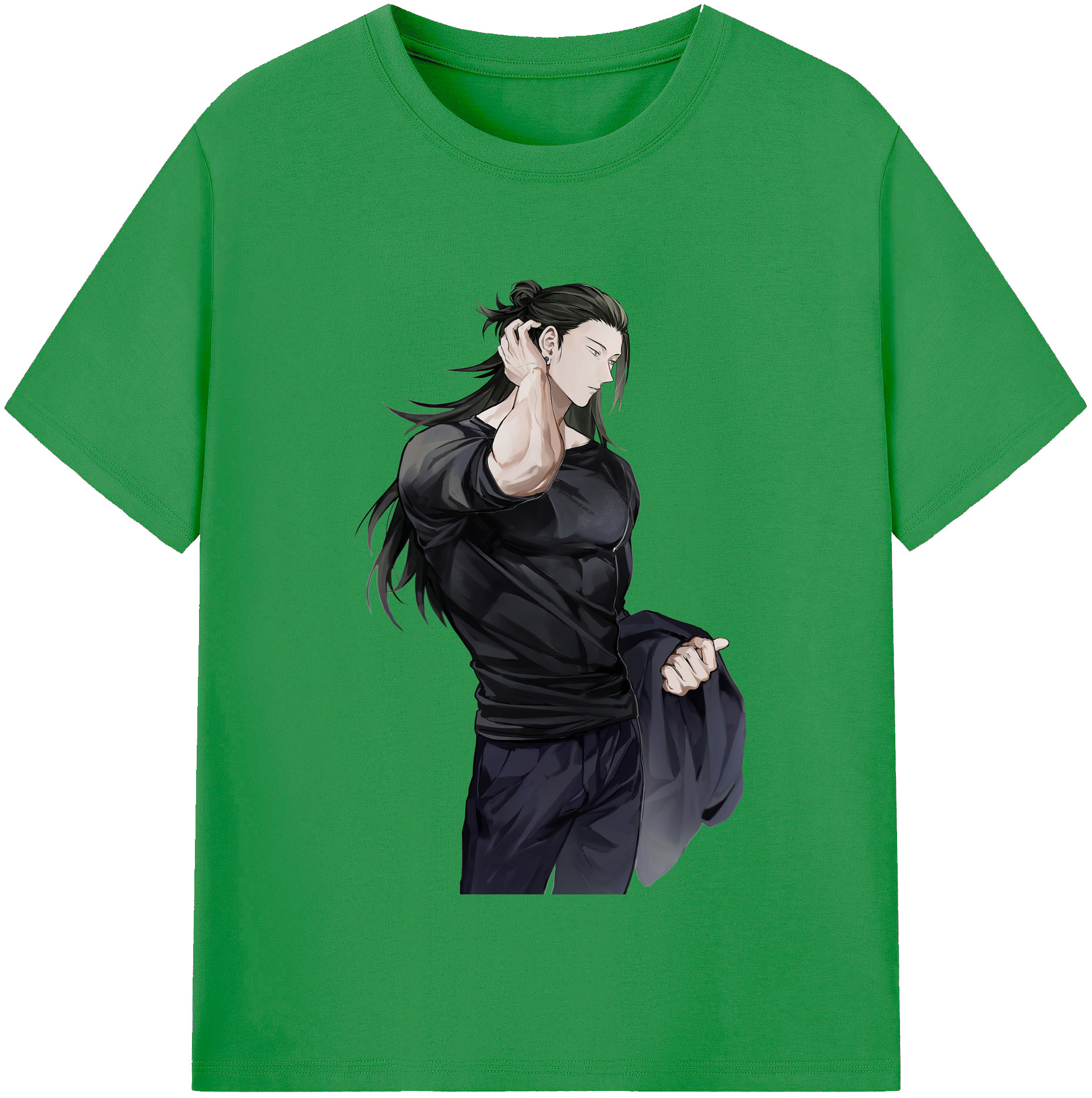 （画像用） 呪術廻戦 Jujutsu Kaisen レディースカジュアルプリントTシャツ（綿100％）