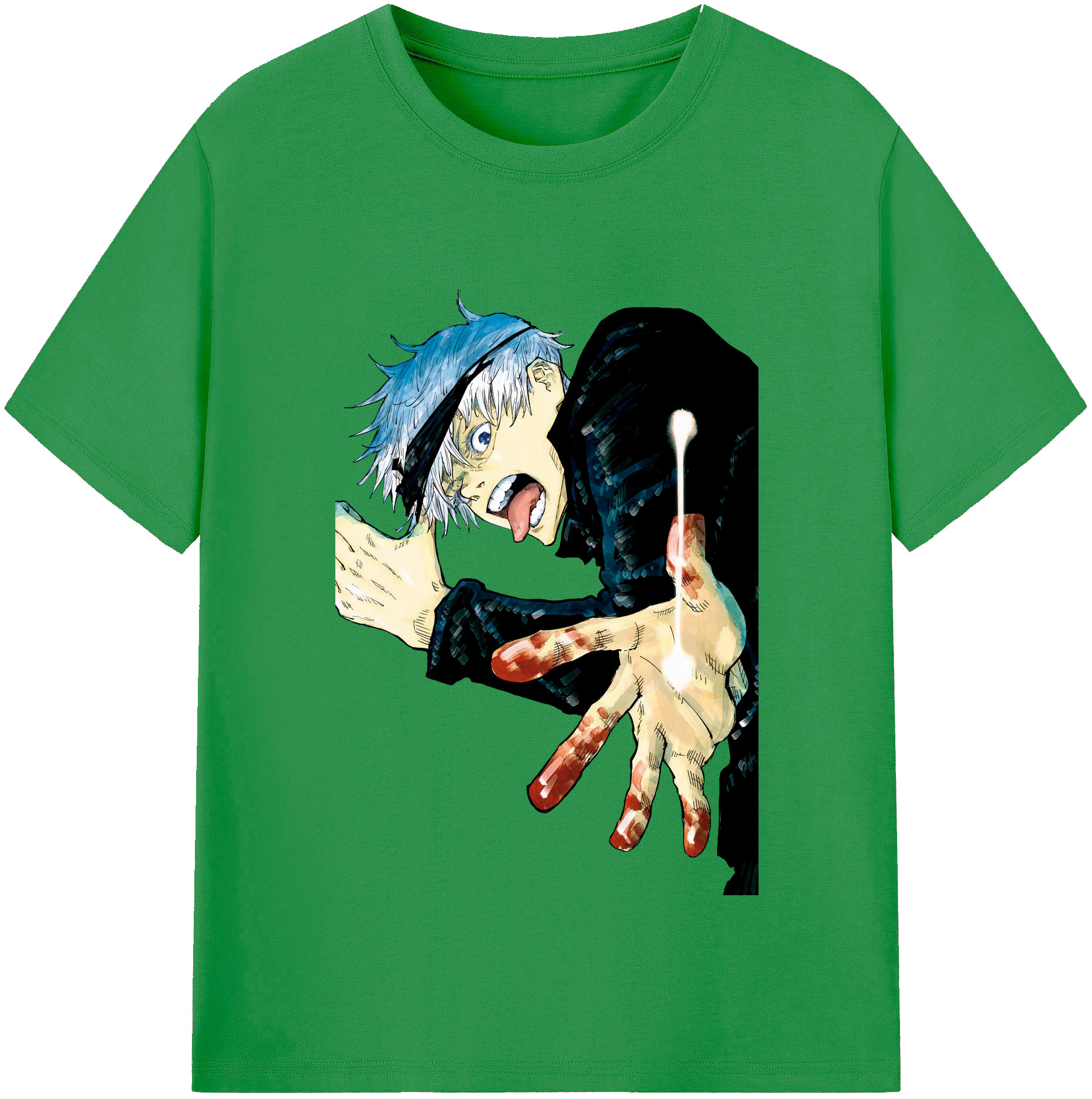（画像用） 呪術廻戦 Jujutsu Kaisen レディースカジュアルプリントTシャツ（綿100％）