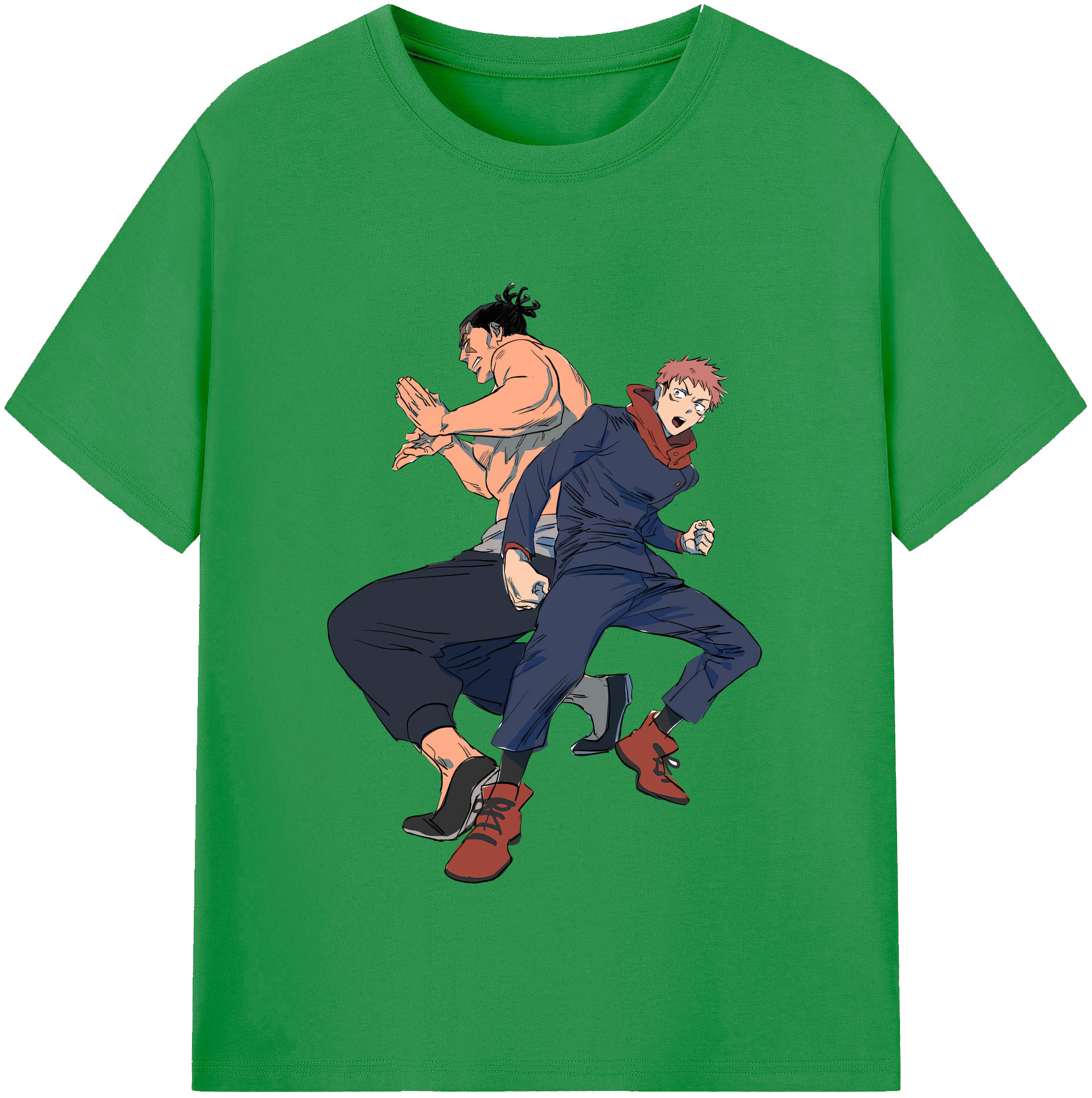 （画像用） 呪術廻戦 Jujutsu Kaisen レディースカジュアルプリントTシャツ（綿100％）