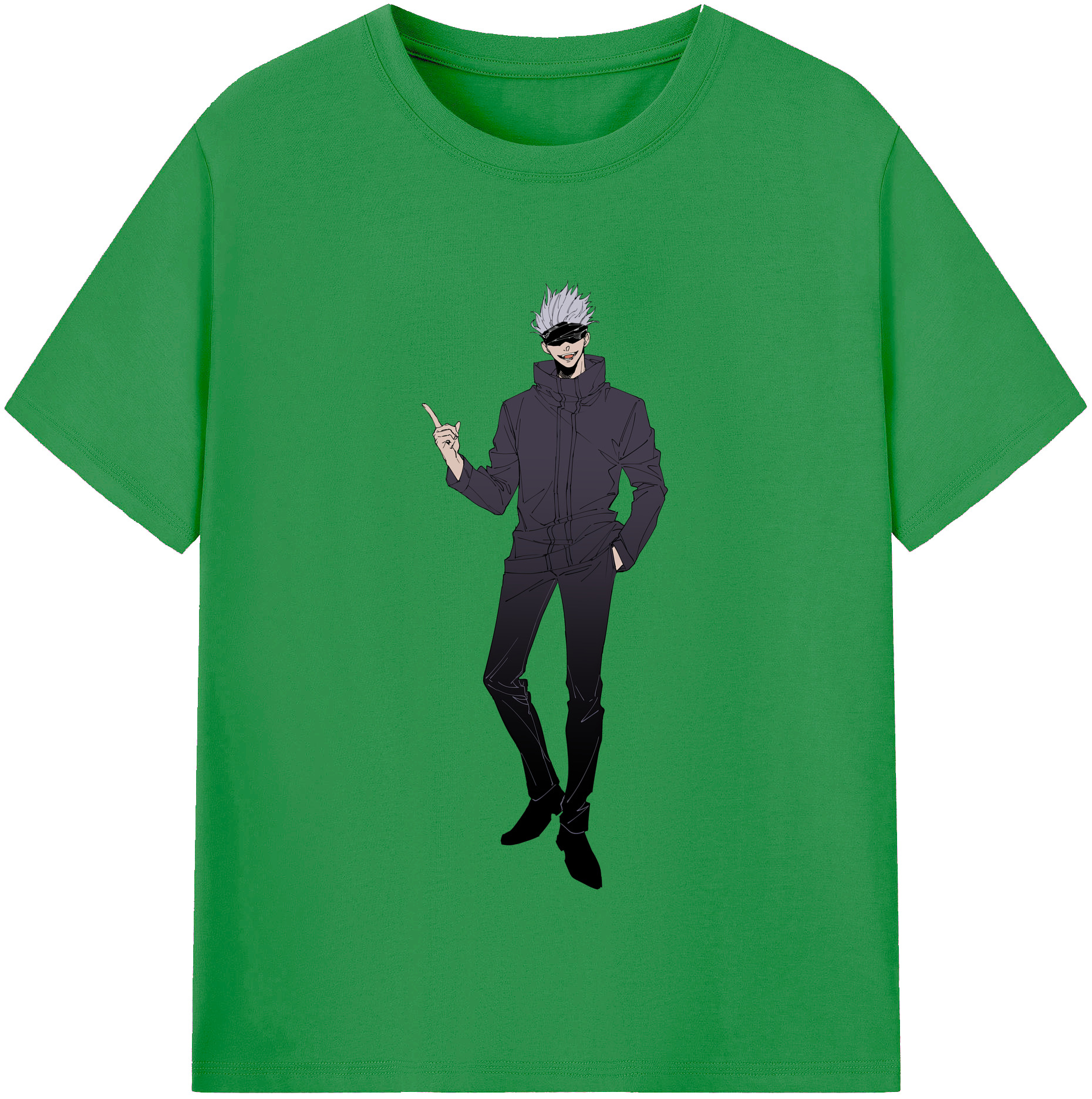 （画像用） 呪術廻戦 Jujutsu Kaisen レディースカジュアルプリントTシャツ（綿100％）