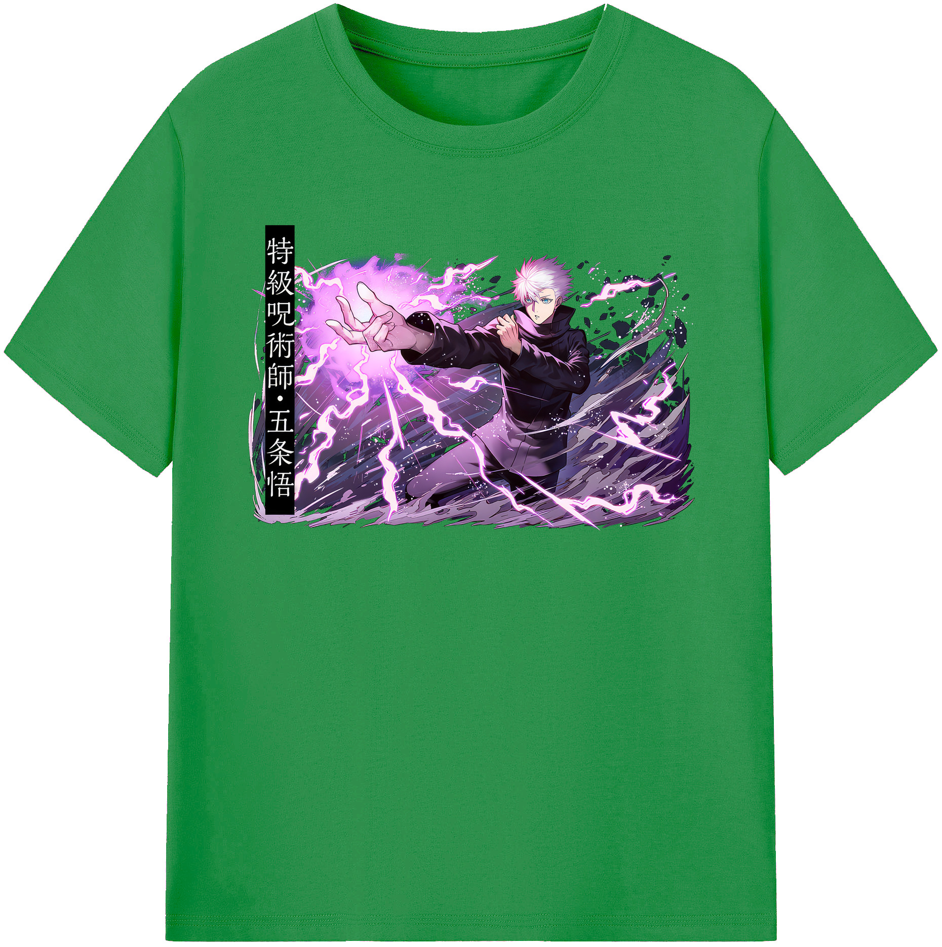 （画像用） 呪術廻戦 Jujutsu Kaisen レディースカジュアルプリントTシャツ（綿100％）