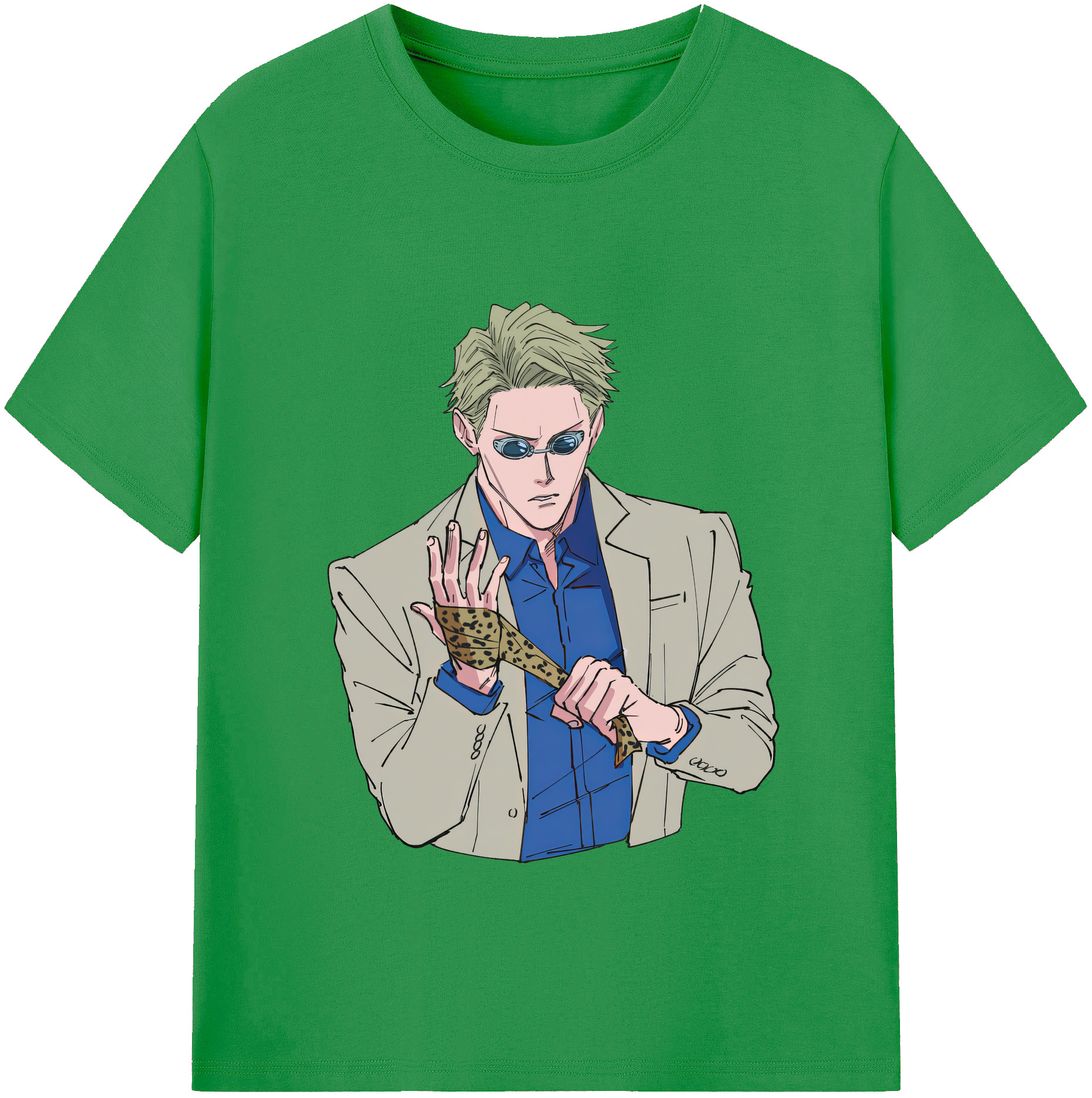 （画像用） 呪術廻戦 Jujutsu Kaisen レディースカジュアルプリントTシャツ（綿100％）