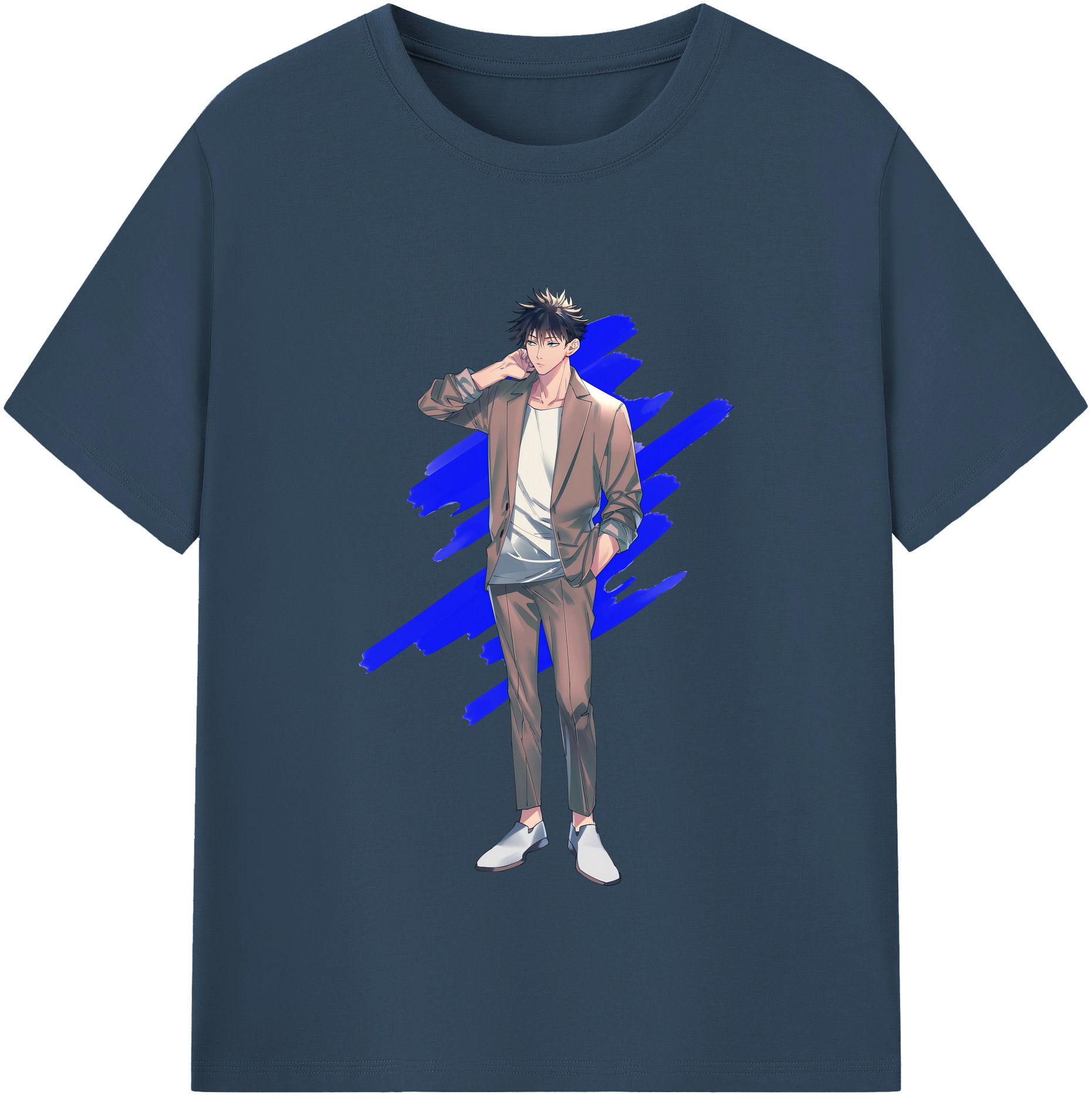 （画像用） 呪術廻戦 Jujutsu Kaisen レディースカジュアルプリントTシャツ（綿100％）