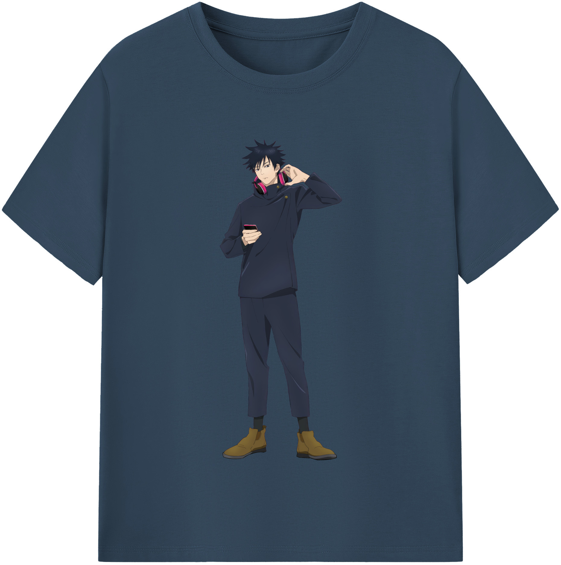 （画像用） 呪術廻戦 Jujutsu Kaisen レディースカジュアルプリントTシャツ（綿100％）