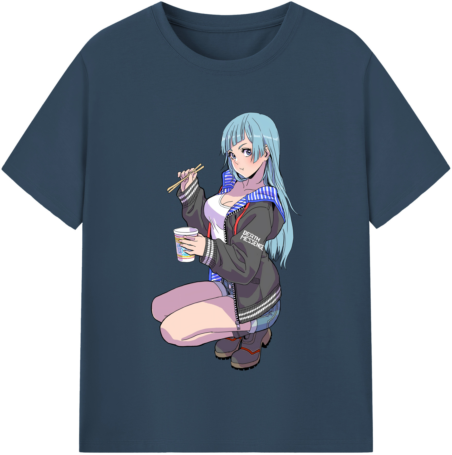 （画像用） 呪術廻戦 Jujutsu Kaisen レディースカジュアルプリントTシャツ（綿100％）