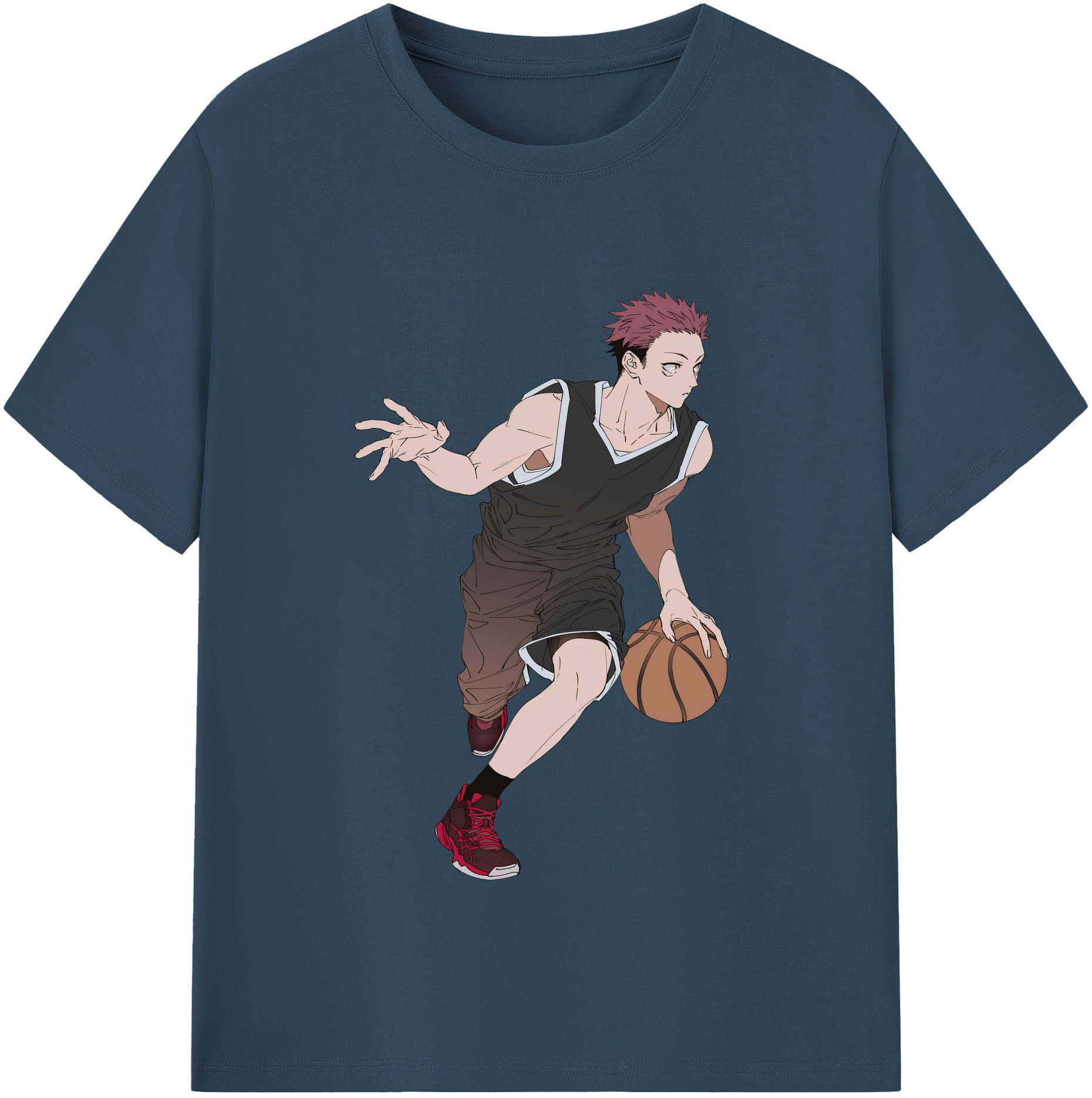 （画像用） 呪術廻戦 Jujutsu Kaisen レディースカジュアルプリントTシャツ（綿100％）