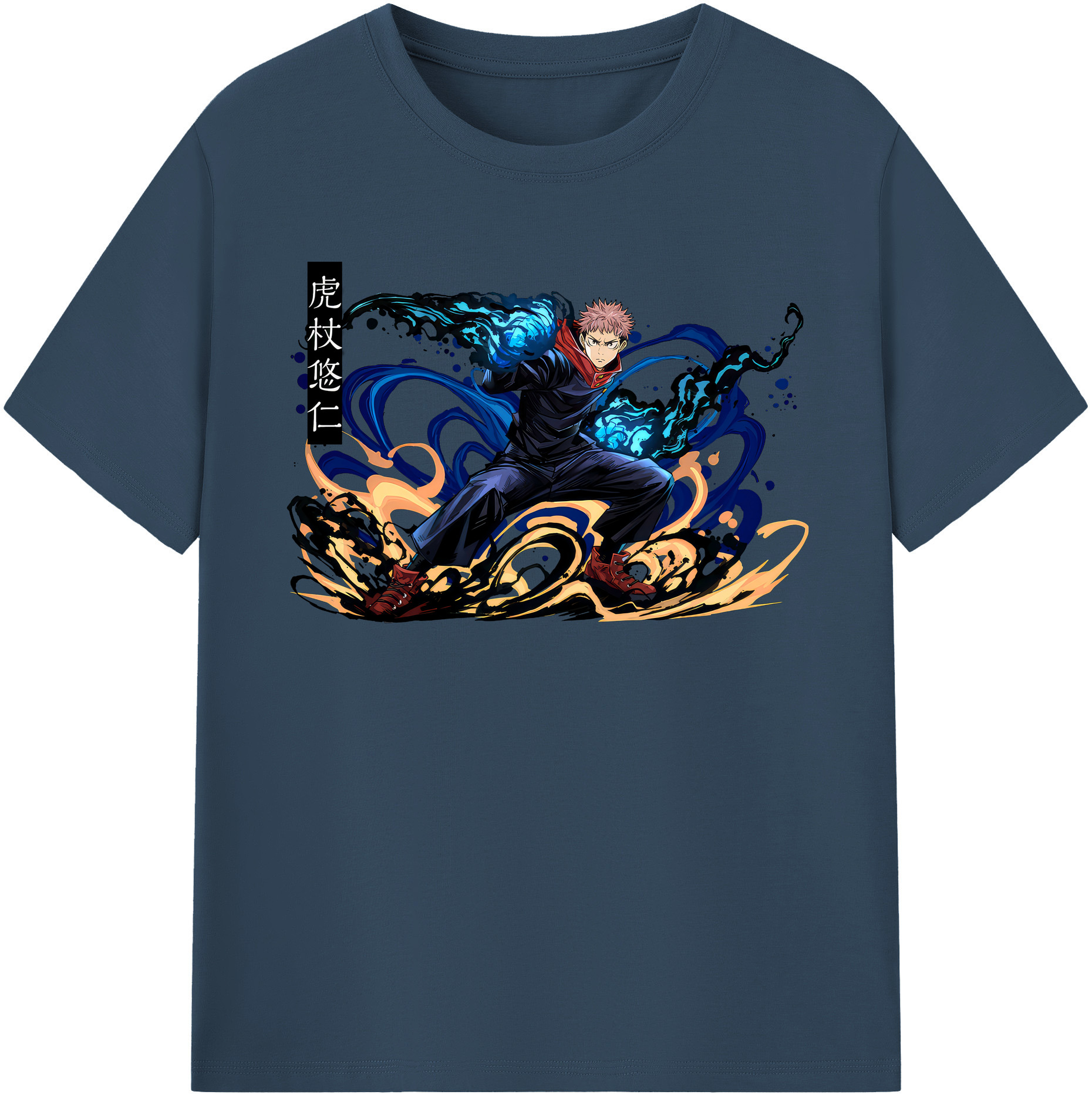 （画像用） 呪術廻戦 Jujutsu Kaisen レディースカジュアルプリントTシャツ（綿100％）