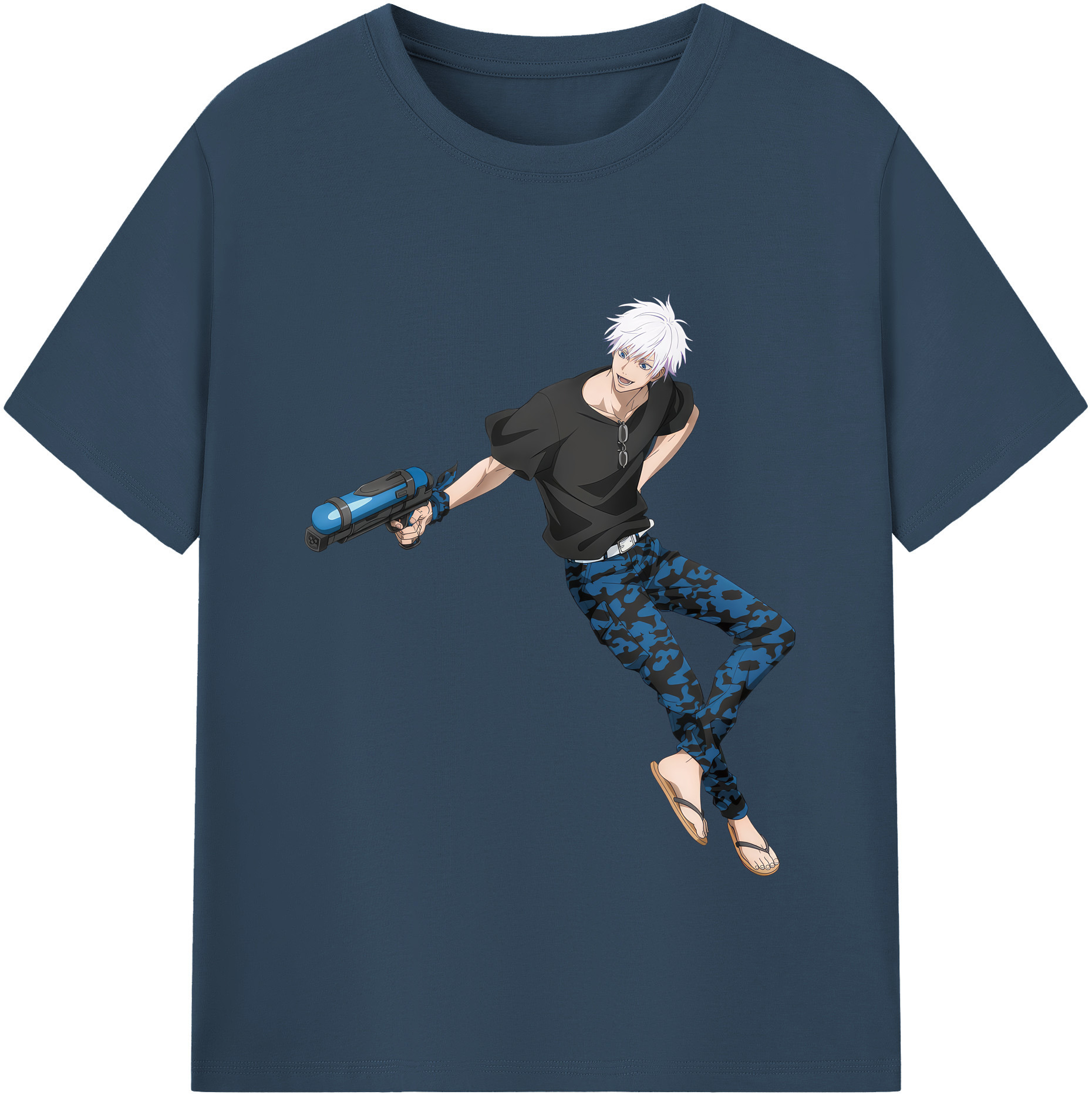 （画像用） 呪術廻戦 Jujutsu Kaisen レディースカジュアルプリントTシャツ（綿100％）
