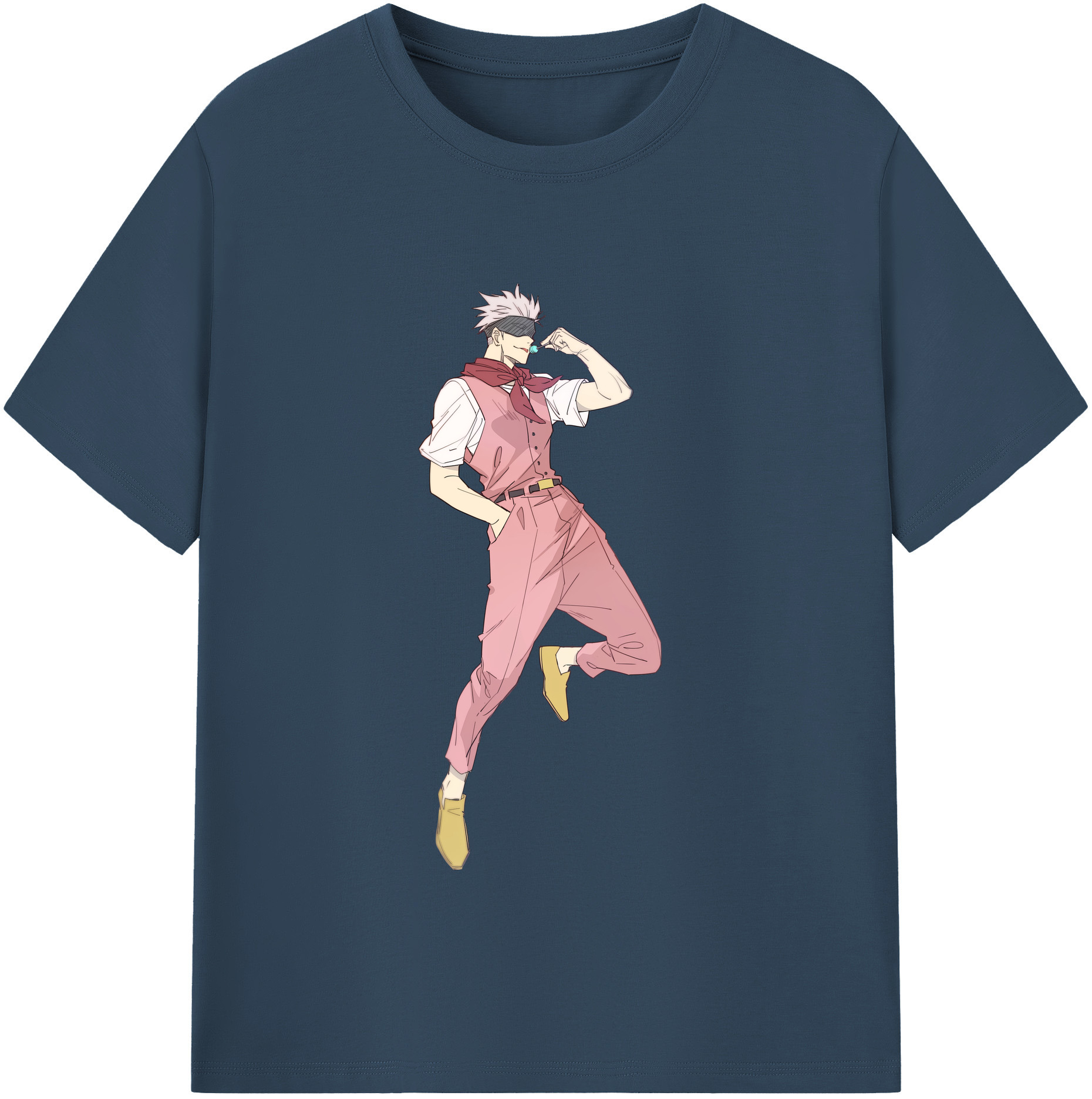 （画像用） 呪術廻戦 Jujutsu Kaisen レディースカジュアルプリントTシャツ（綿100％）