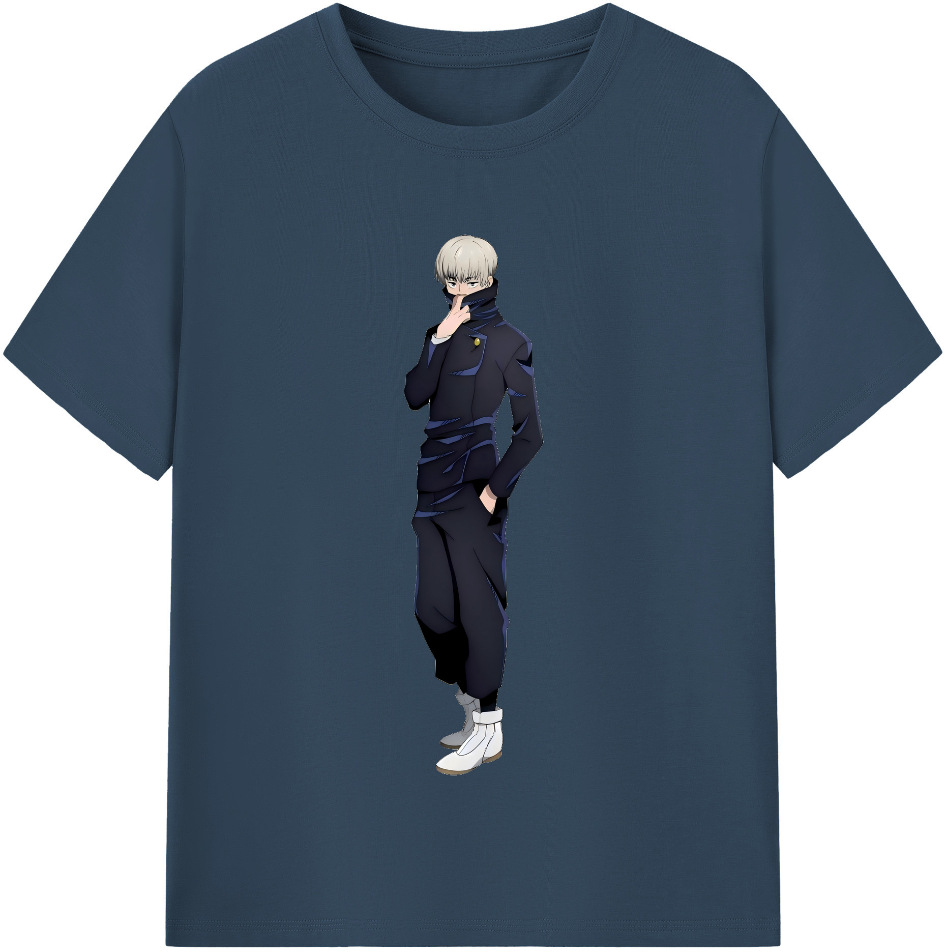 （画像用） 呪術廻戦 Jujutsu Kaisen レディースカジュアルプリントTシャツ（綿100％）