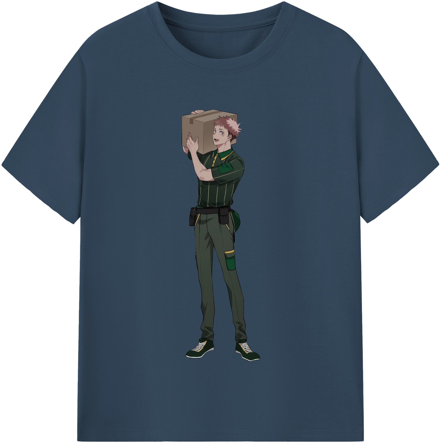 （画像用） 呪術廻戦 Jujutsu Kaisen レディースカジュアルプリントTシャツ（綿100％）