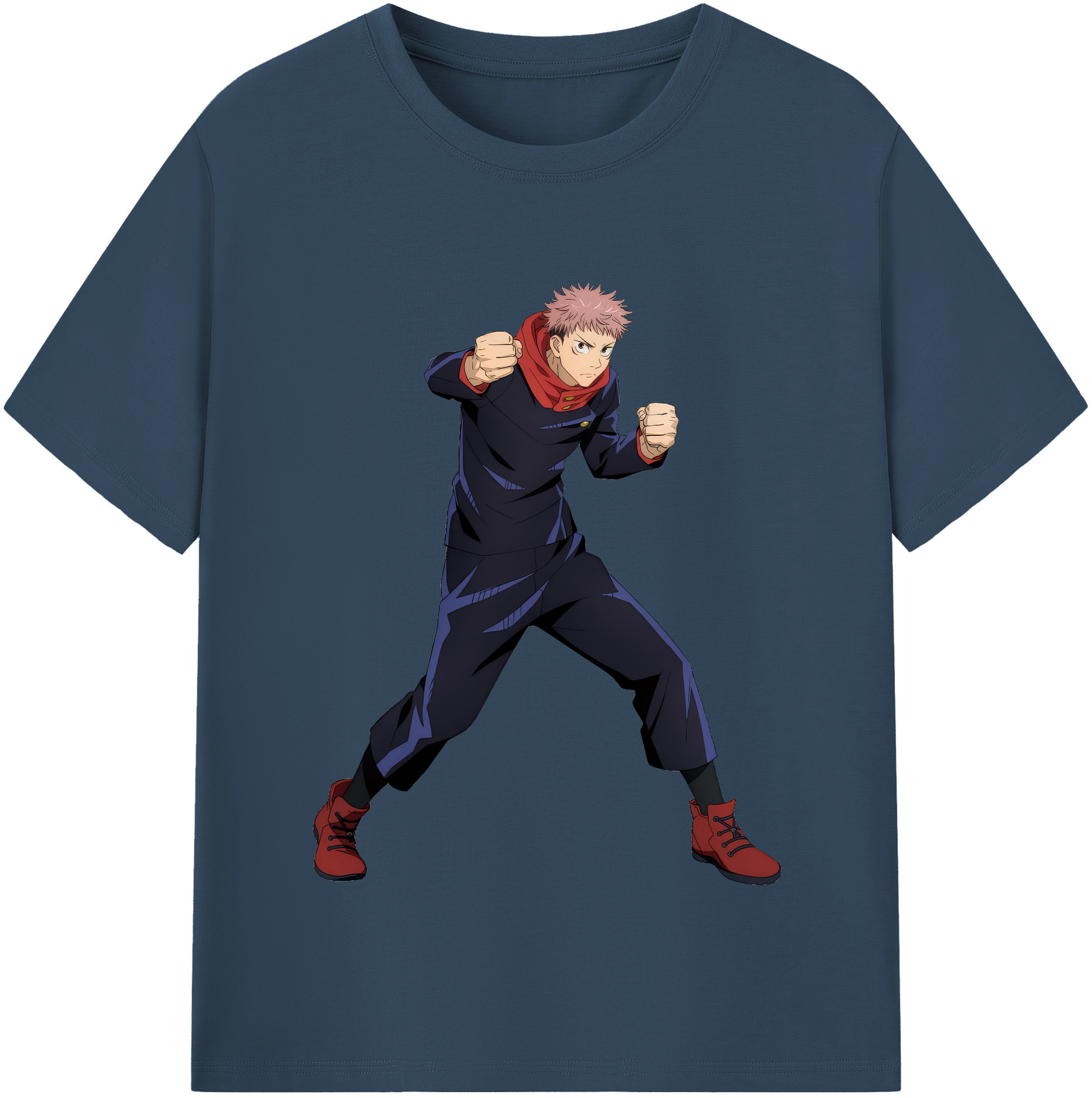 （画像用） 呪術廻戦 Jujutsu Kaisen レディースカジュアルプリントTシャツ（綿100％）