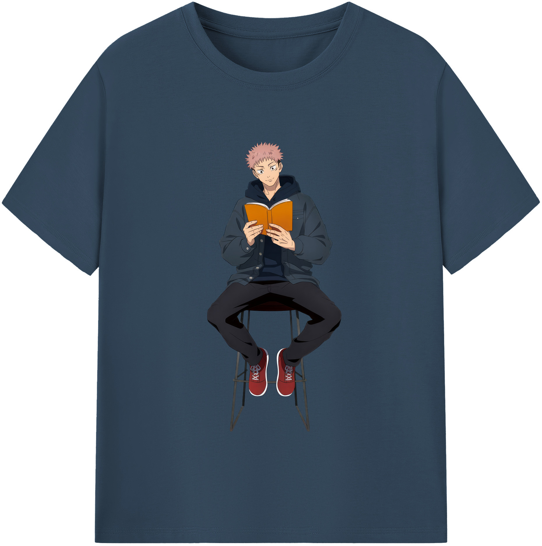 （画像用） 呪術廻戦 Jujutsu Kaisen レディースカジュアルプリントTシャツ（綿100％）