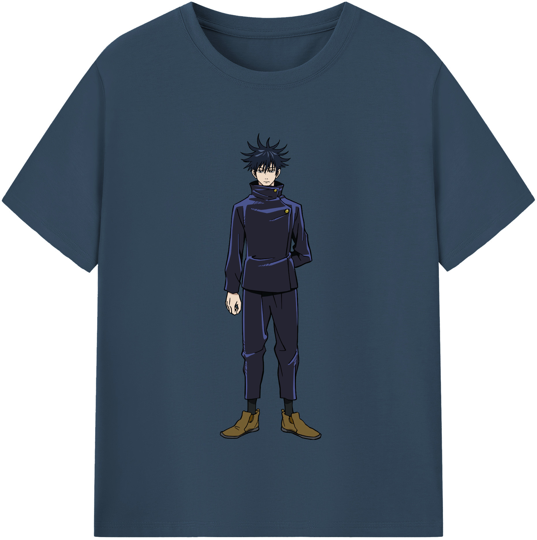 （画像用） 呪術廻戦 Jujutsu Kaisen レディースカジュアルプリントTシャツ（綿100％）