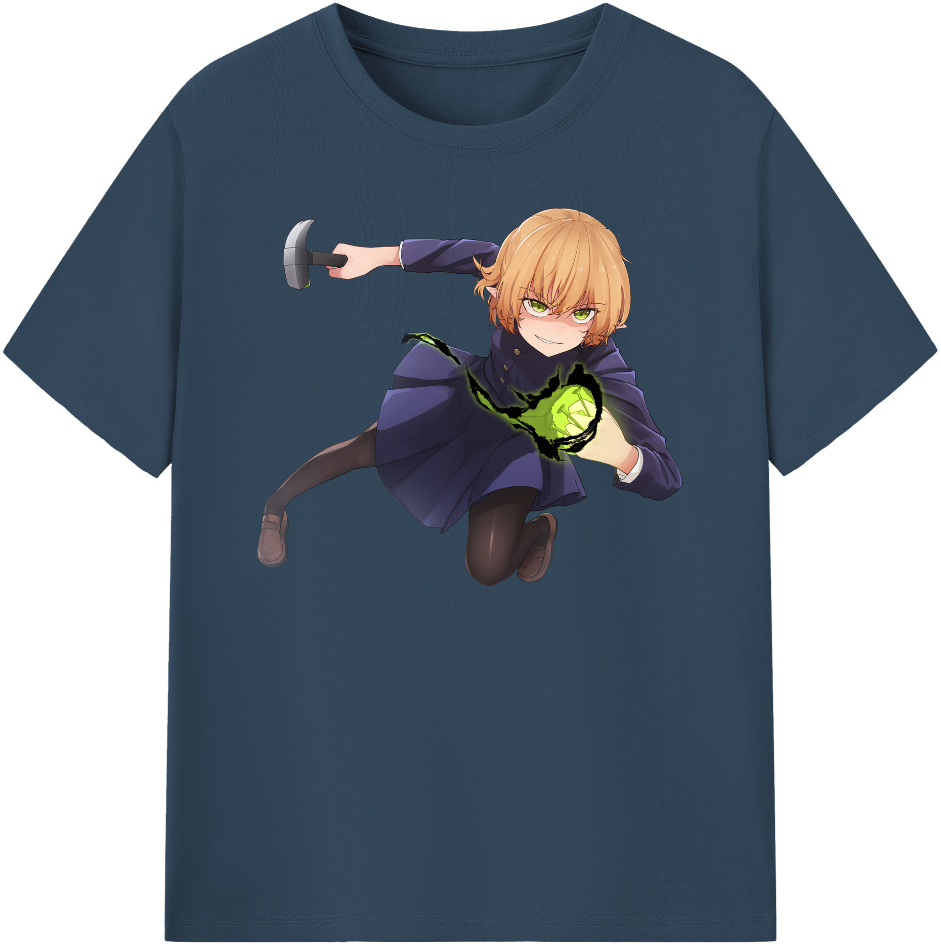 （画像用） 呪術廻戦 Jujutsu Kaisen レディースカジュアルプリントTシャツ（綿100％）