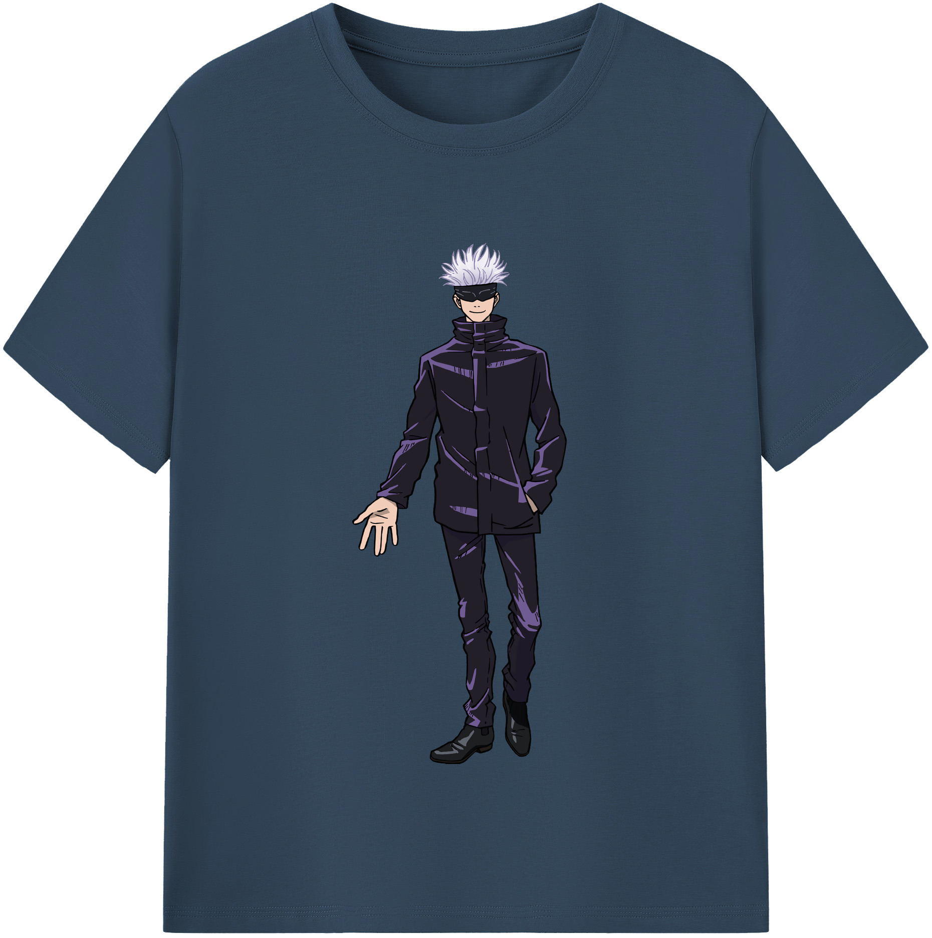 （画像用） 呪術廻戦 Jujutsu Kaisen レディースカジュアルプリントTシャツ（綿100％）