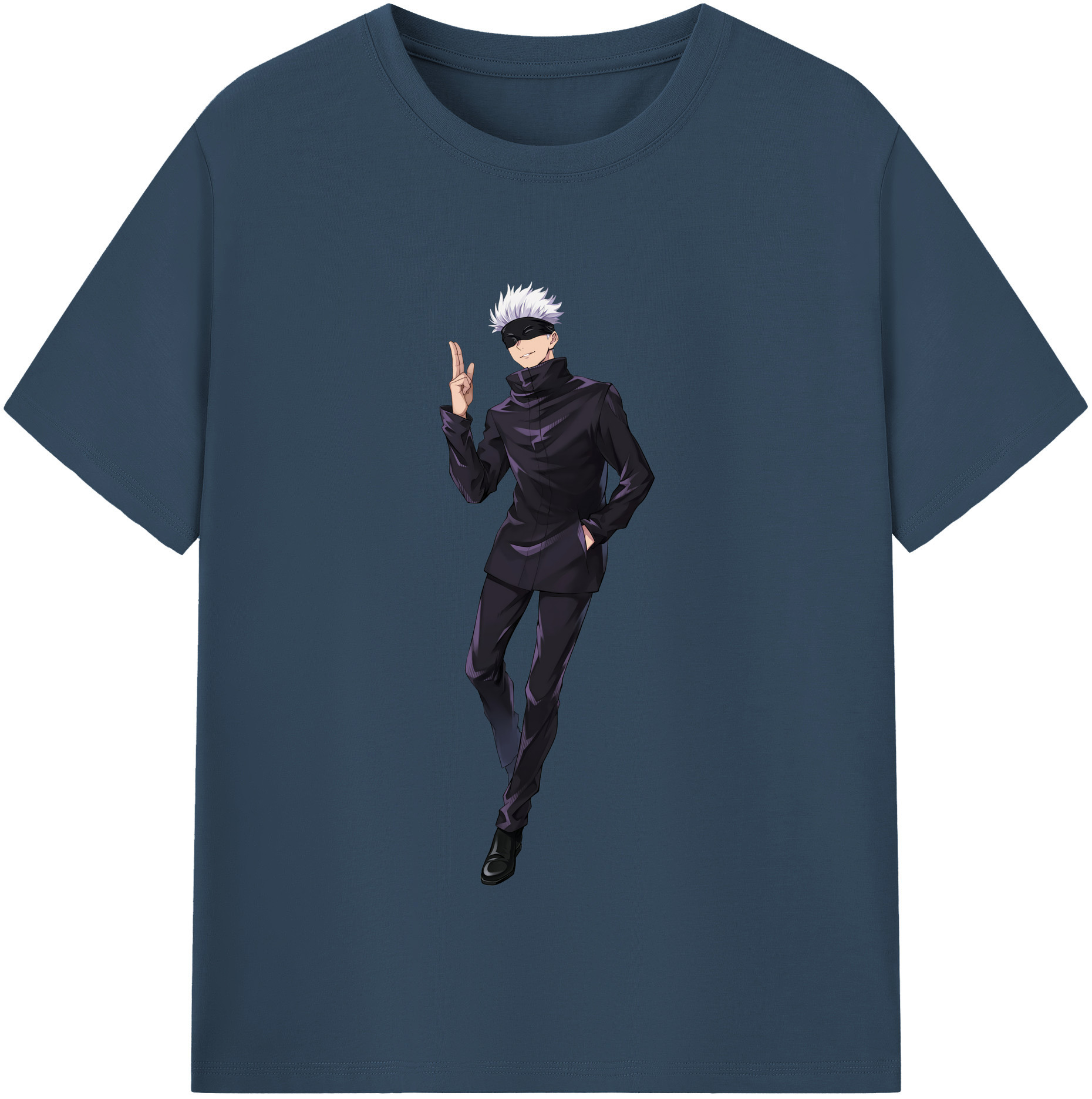 （画像用） 呪術廻戦 Jujutsu Kaisen レディースカジュアルプリントTシャツ（綿100％）