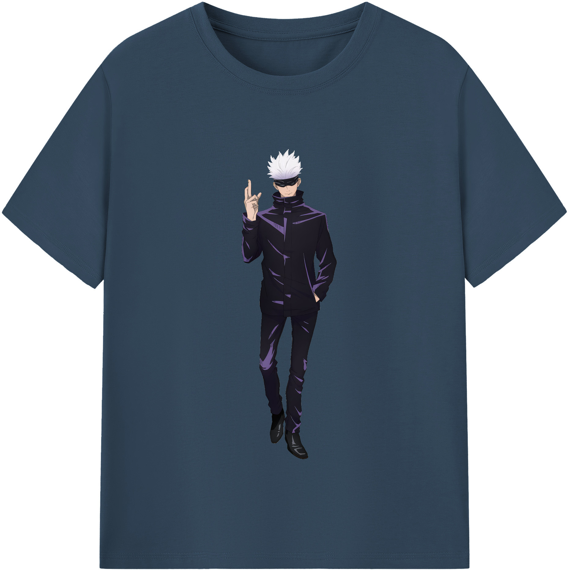 （画像用） 呪術廻戦 Jujutsu Kaisen レディースカジュアルプリントTシャツ（綿100％）