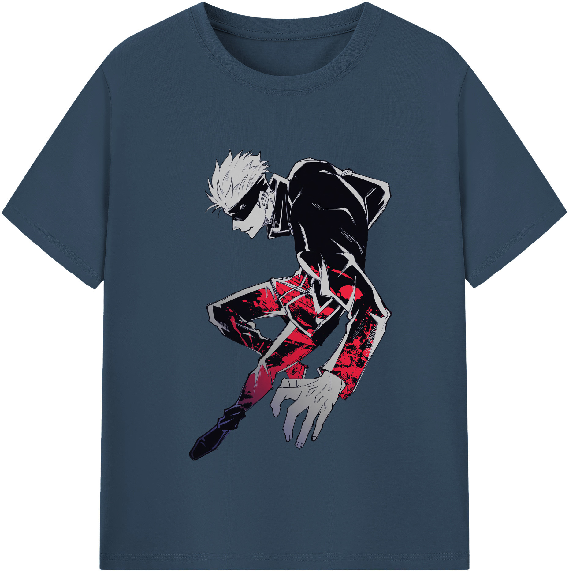 （画像用） 呪術廻戦 Jujutsu Kaisen レディースカジュアルプリントTシャツ（綿100％）