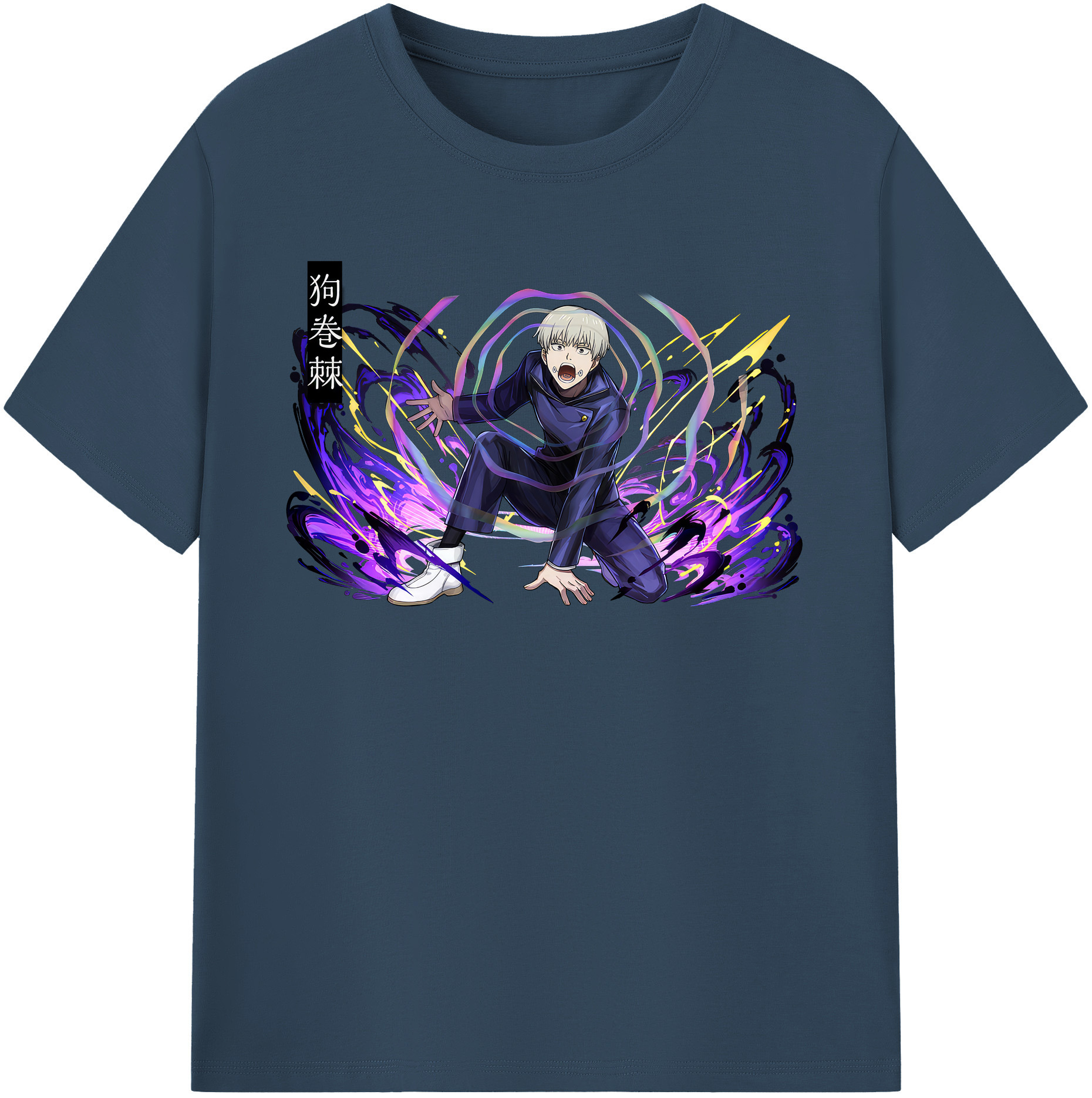 （画像用） 呪術廻戦 Jujutsu Kaisen レディースカジュアルプリントTシャツ（綿100％）