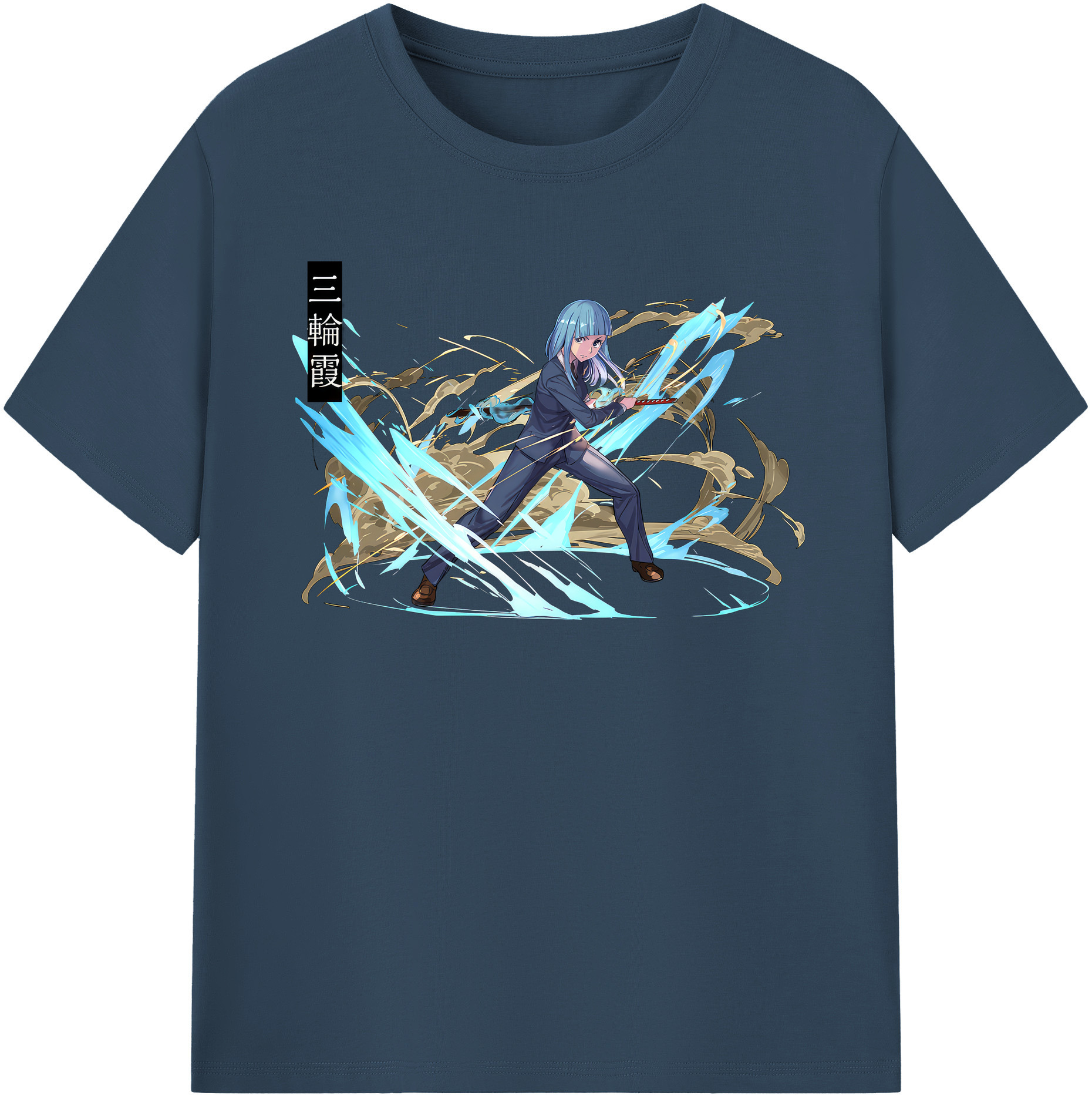 （画像用） 呪術廻戦 Jujutsu Kaisen レディースカジュアルプリントTシャツ（綿100％）