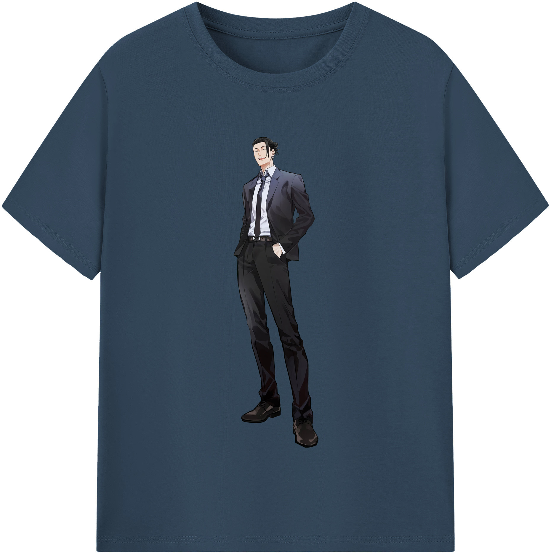 （画像用） 呪術廻戦 Jujutsu Kaisen レディースカジュアルプリントTシャツ（綿100％）
