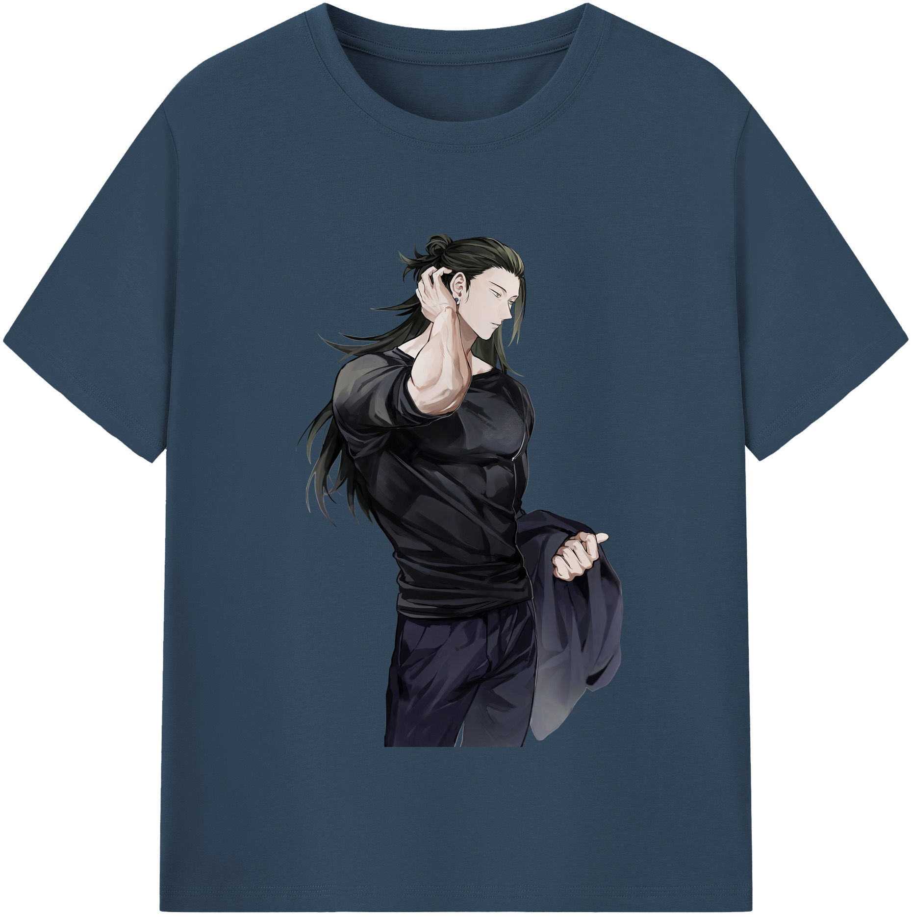 （画像用） 呪術廻戦 Jujutsu Kaisen レディースカジュアルプリントTシャツ（綿100％）