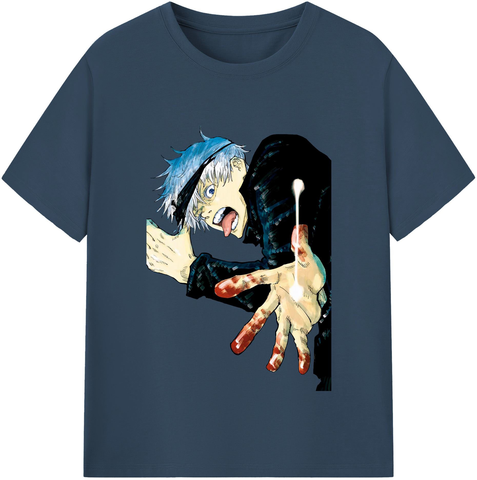 （画像用） 呪術廻戦 Jujutsu Kaisen レディースカジュアルプリントTシャツ（綿100％）