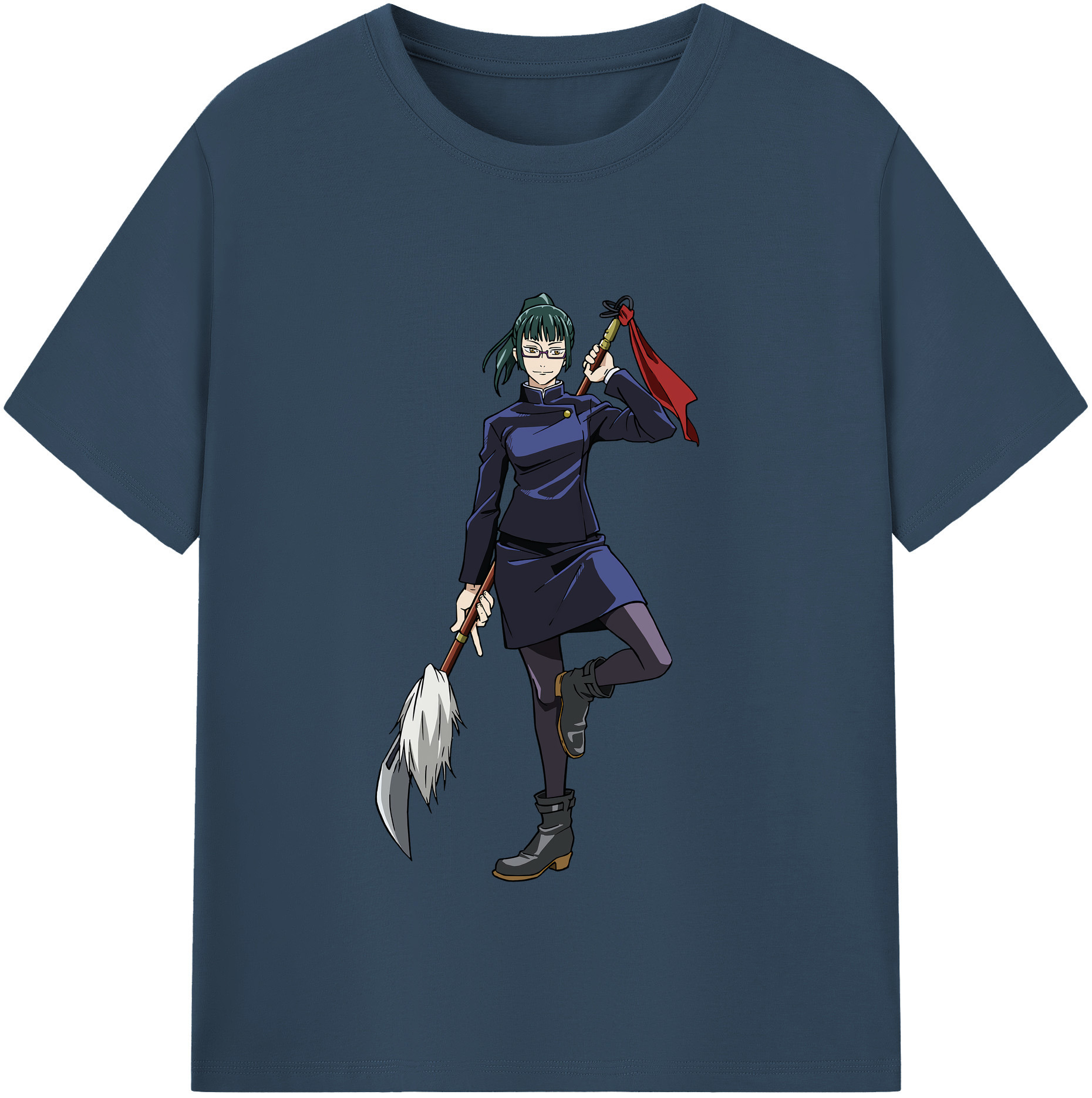 （画像用） 呪術廻戦 Jujutsu Kaisen レディースカジュアルプリントTシャツ（綿100％）